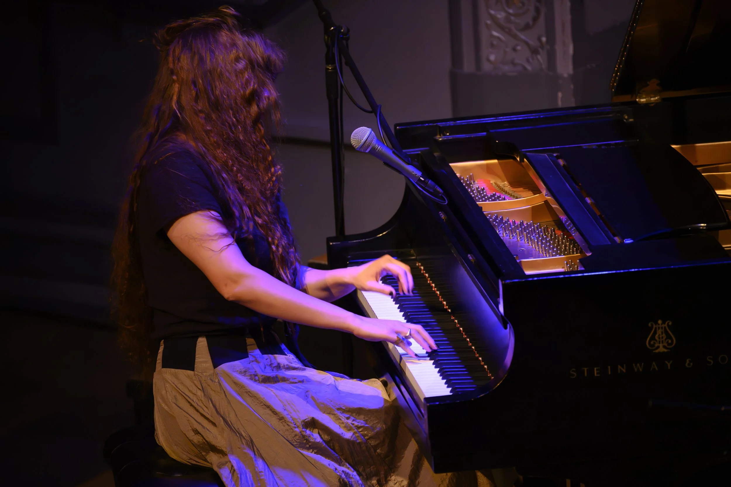 Haley Fohr with Alan Sparkhawk and Wordless Music String Quartet on Thursday, October 1, 2026.