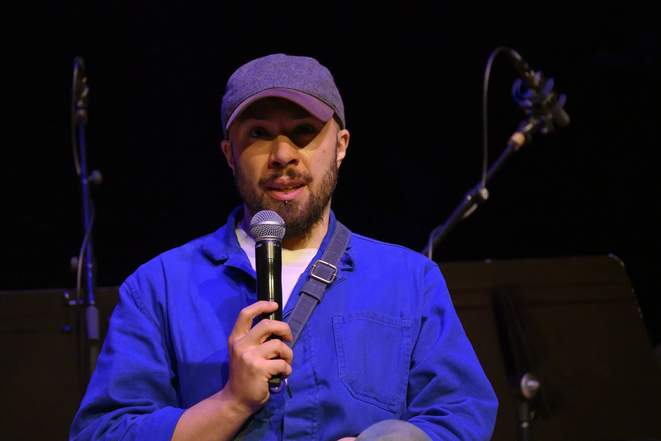 Jordan Michael Iannucci during Silent Barn panel on Thursday, October 1, 2026.