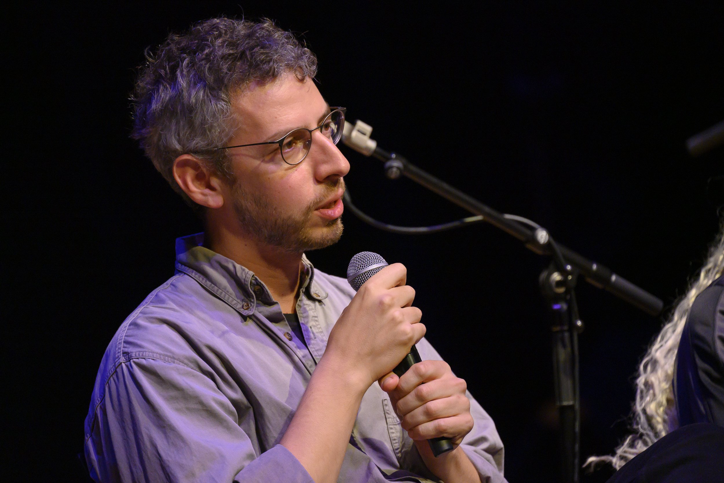 Carlos Hernandez during Silent Barn panel on Thursday, October 1, 2026.