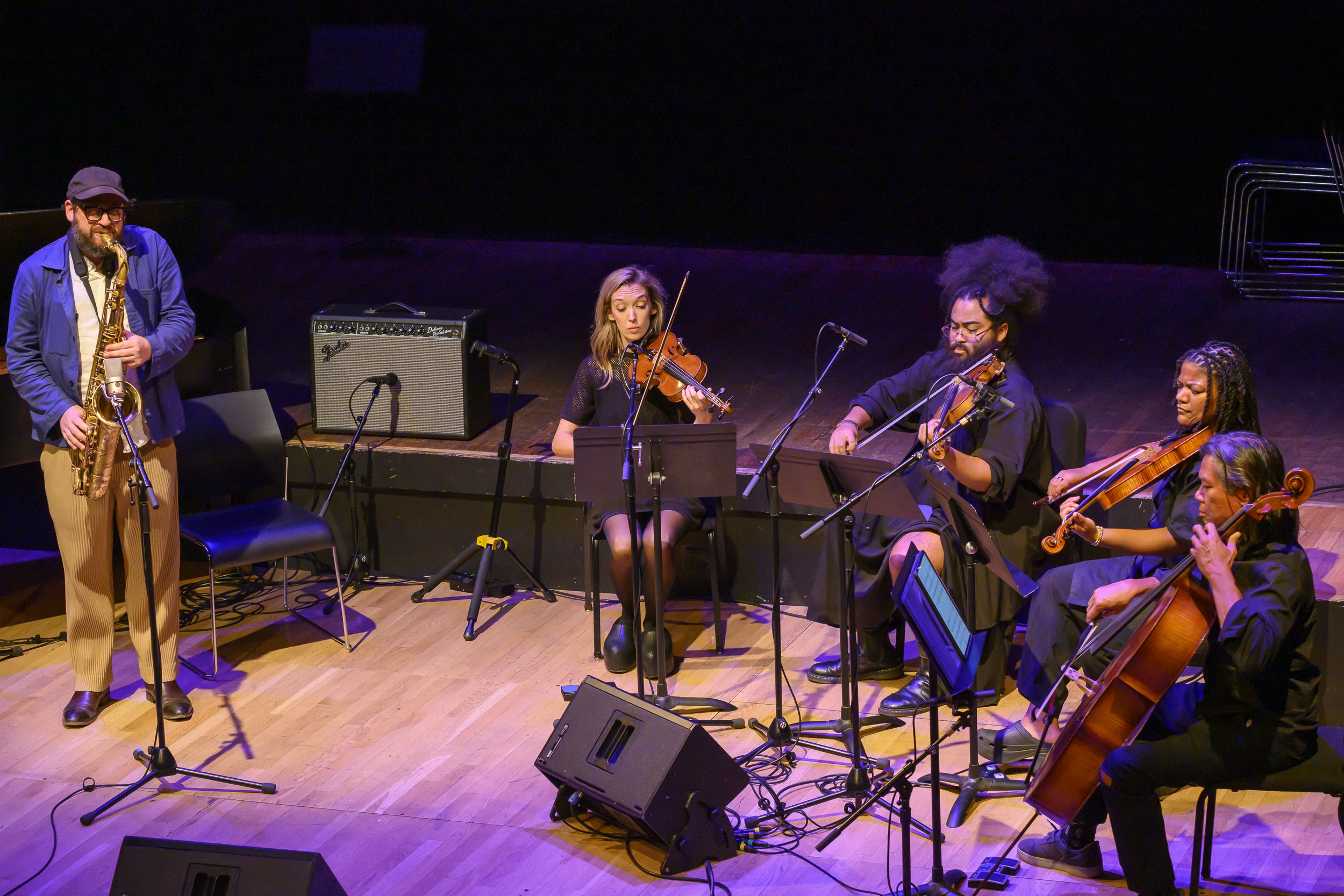 Mutual Benefit with the Wordless Music String Quartet on Thursday, October 1, 2026.