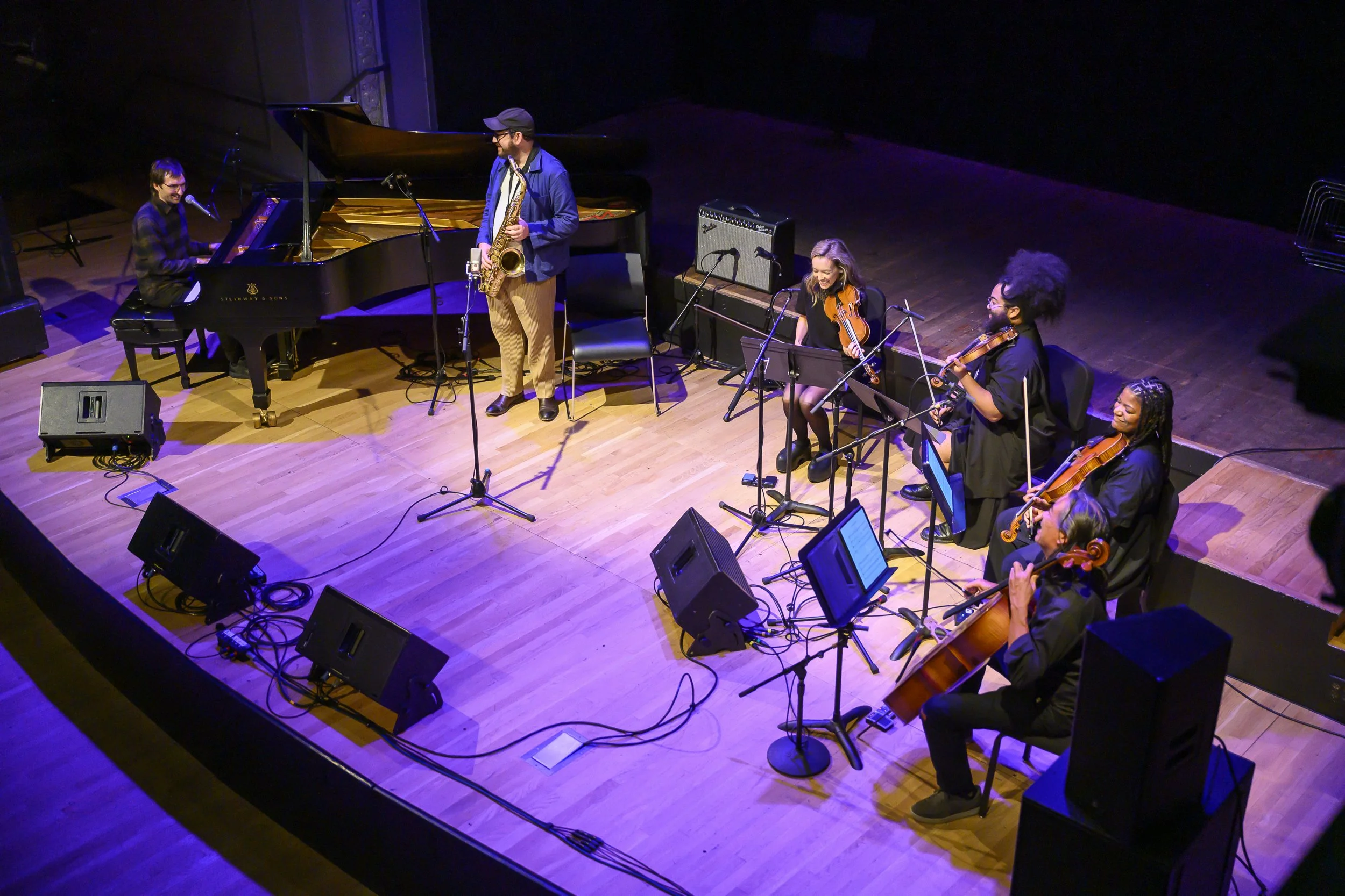Mutual Benefit with the Wordless Music String Quartet on Thursday, October 1, 2026.