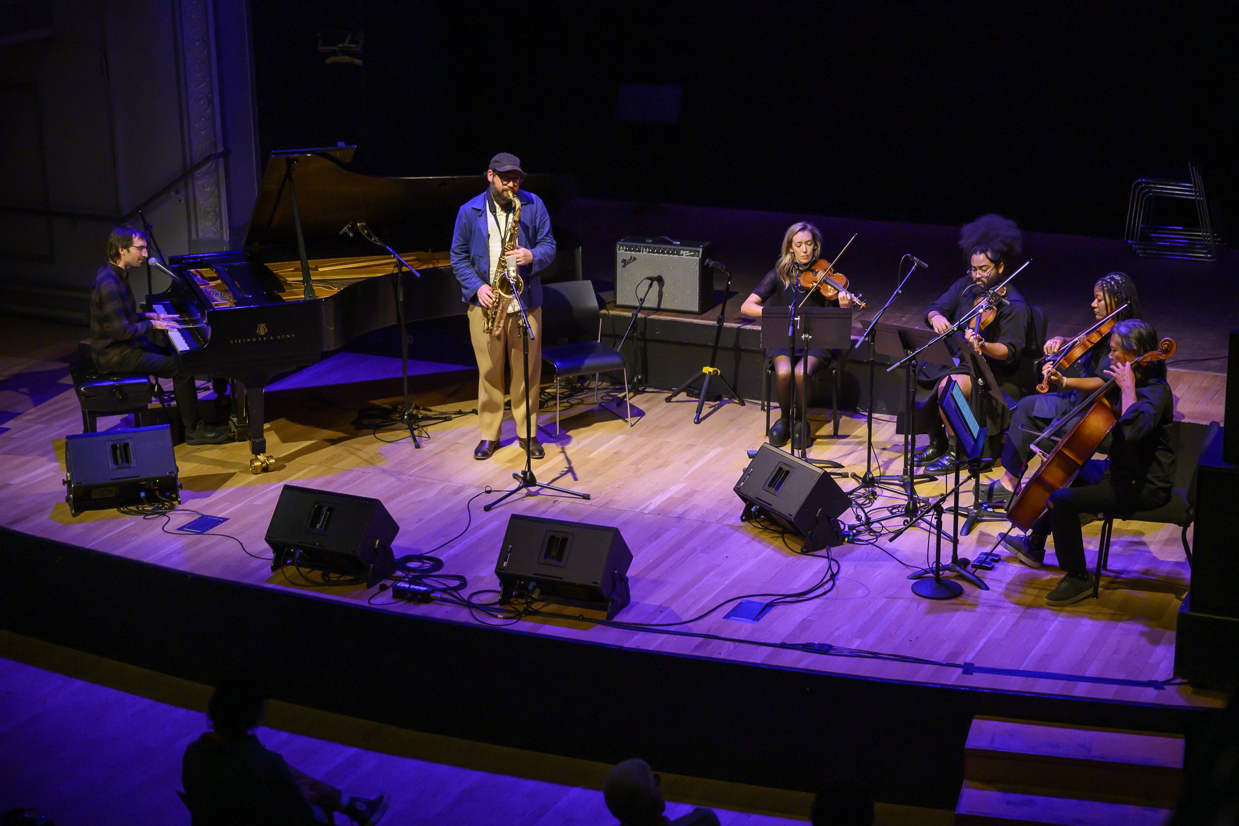 Mutual Benefit with the Wordless Music String Quartet on Thursday, October 1, 2026.