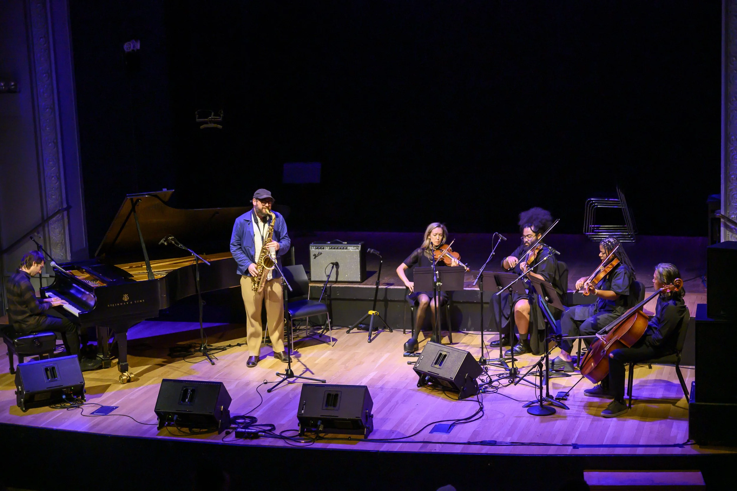 Mutual Benefit with the Wordless Music String Quartet on Thursday, October 1, 2026.