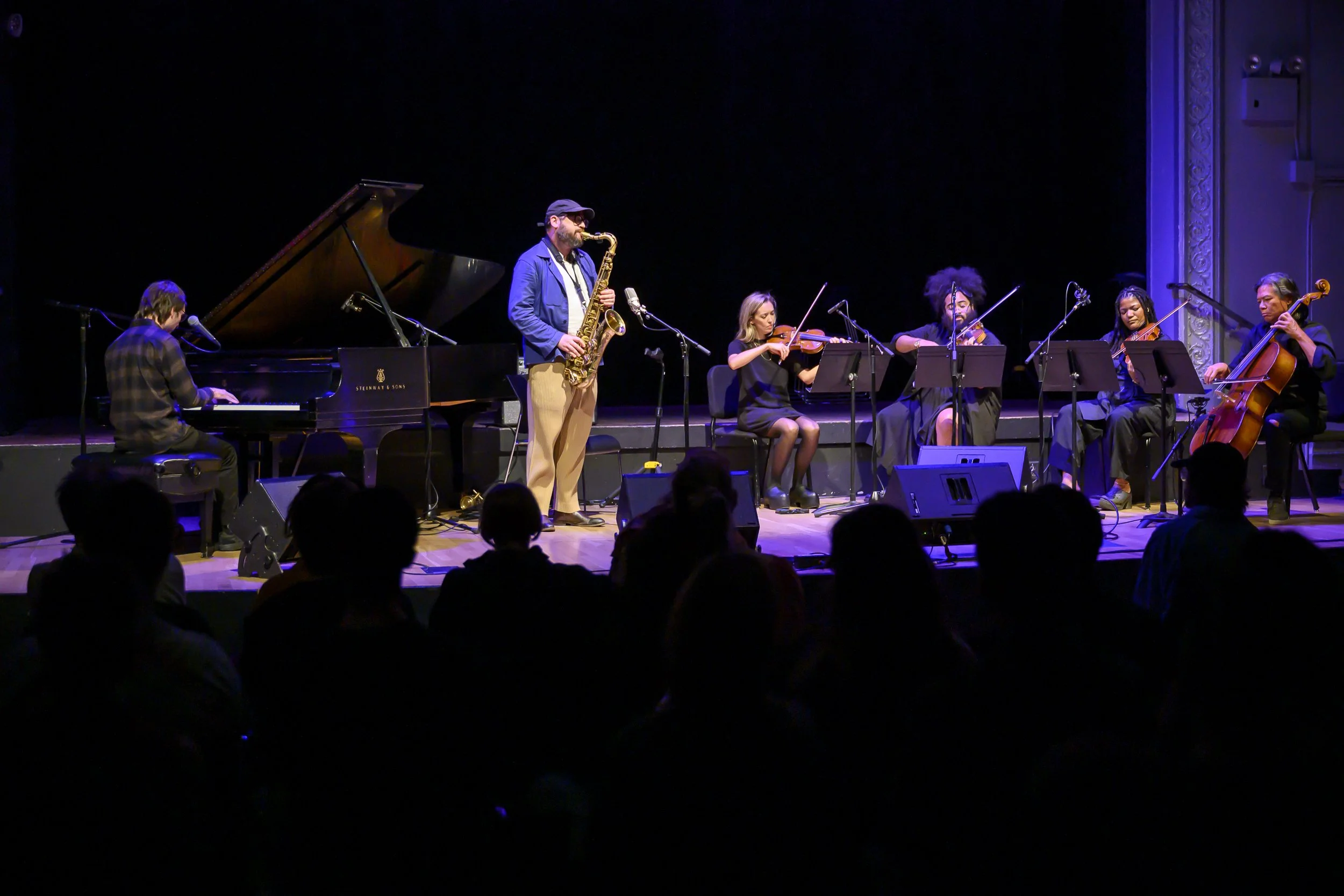 Mutual Benefit with the Wordless Music String Quartet on Thursday, October 1, 2026.