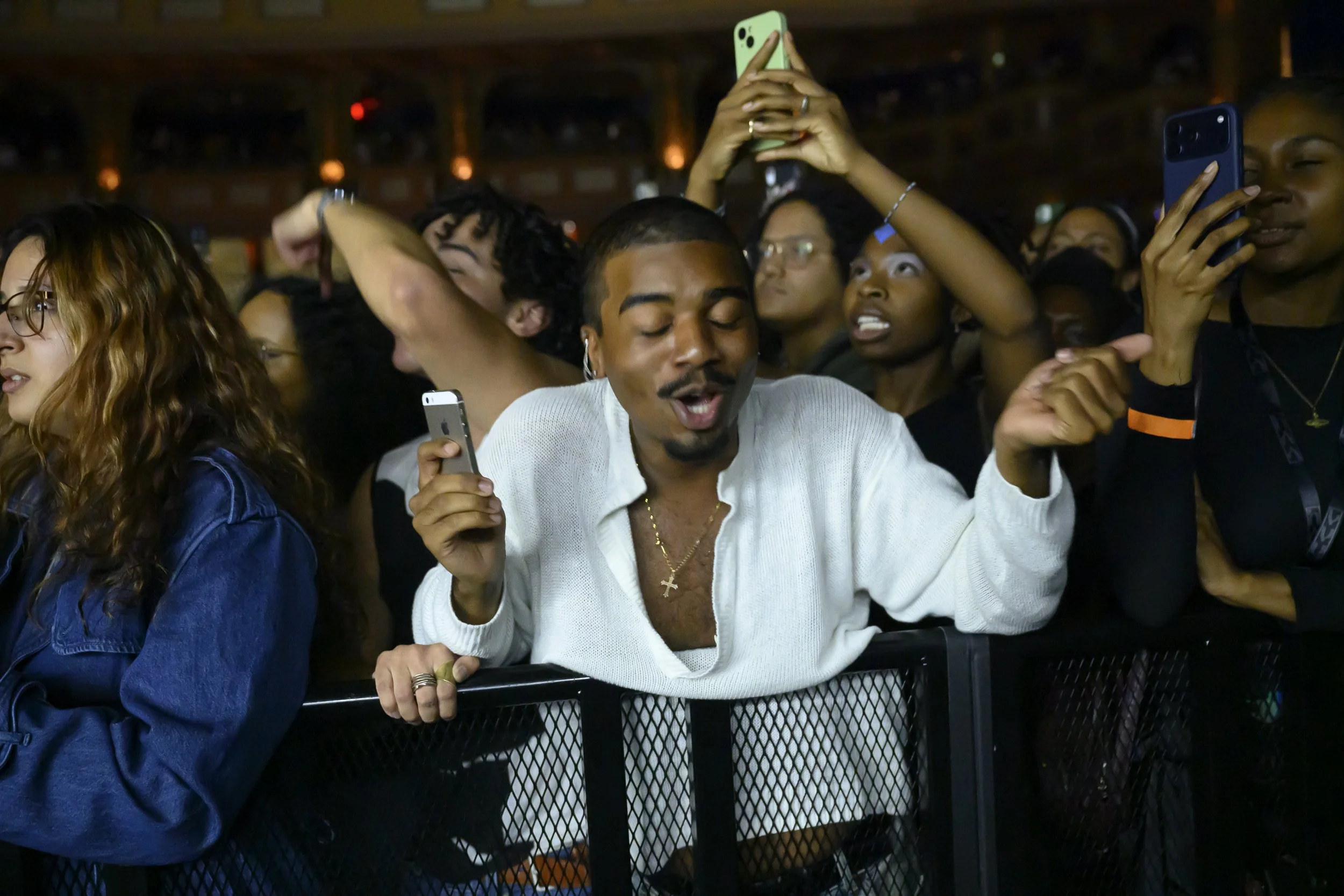 Fans during Kelela at Brooklyn Paramount on Friday, October 9, 2026.