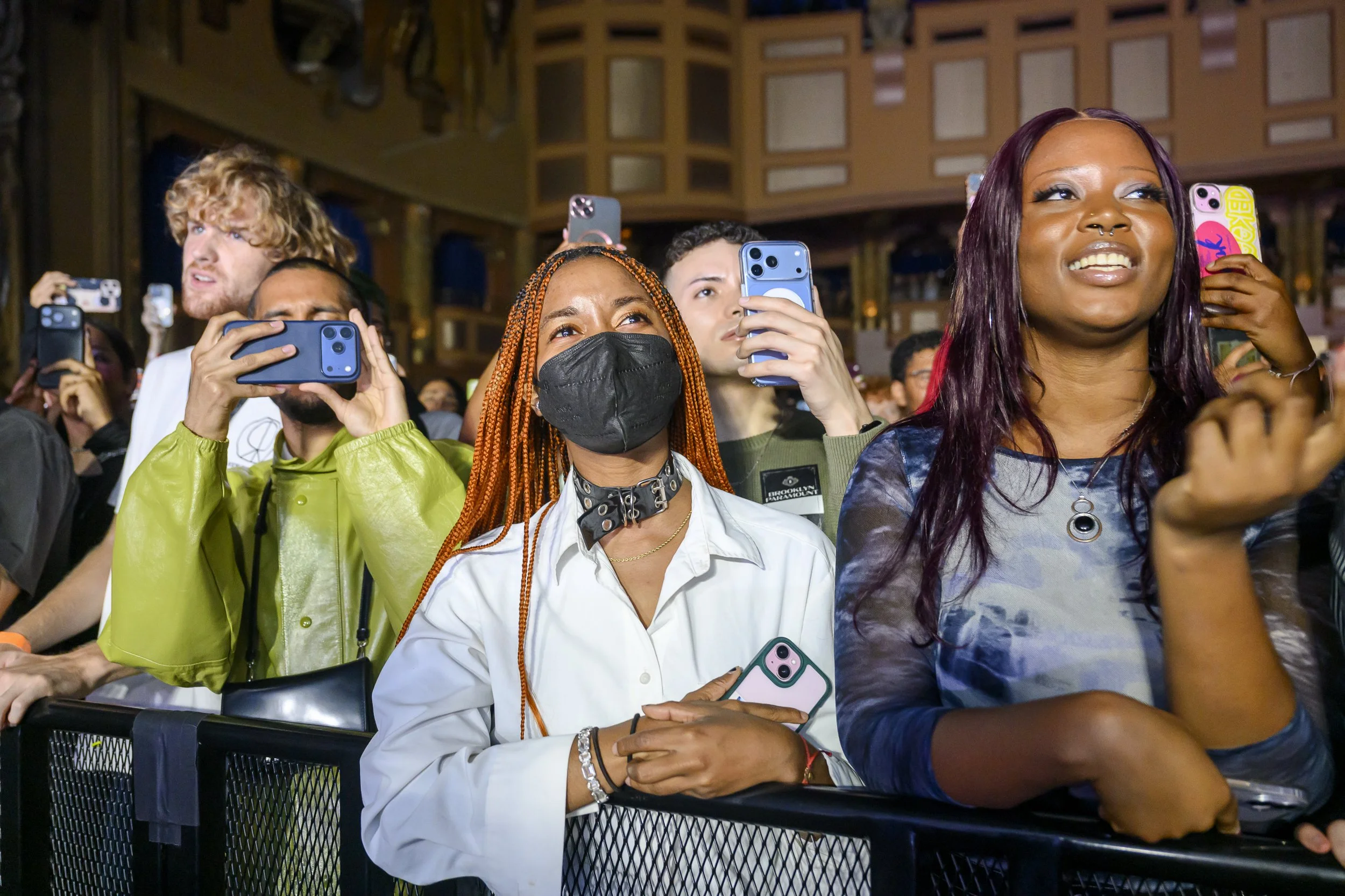 Fans during Kelela at Brooklyn Paramount on Friday, October 9, 2026.