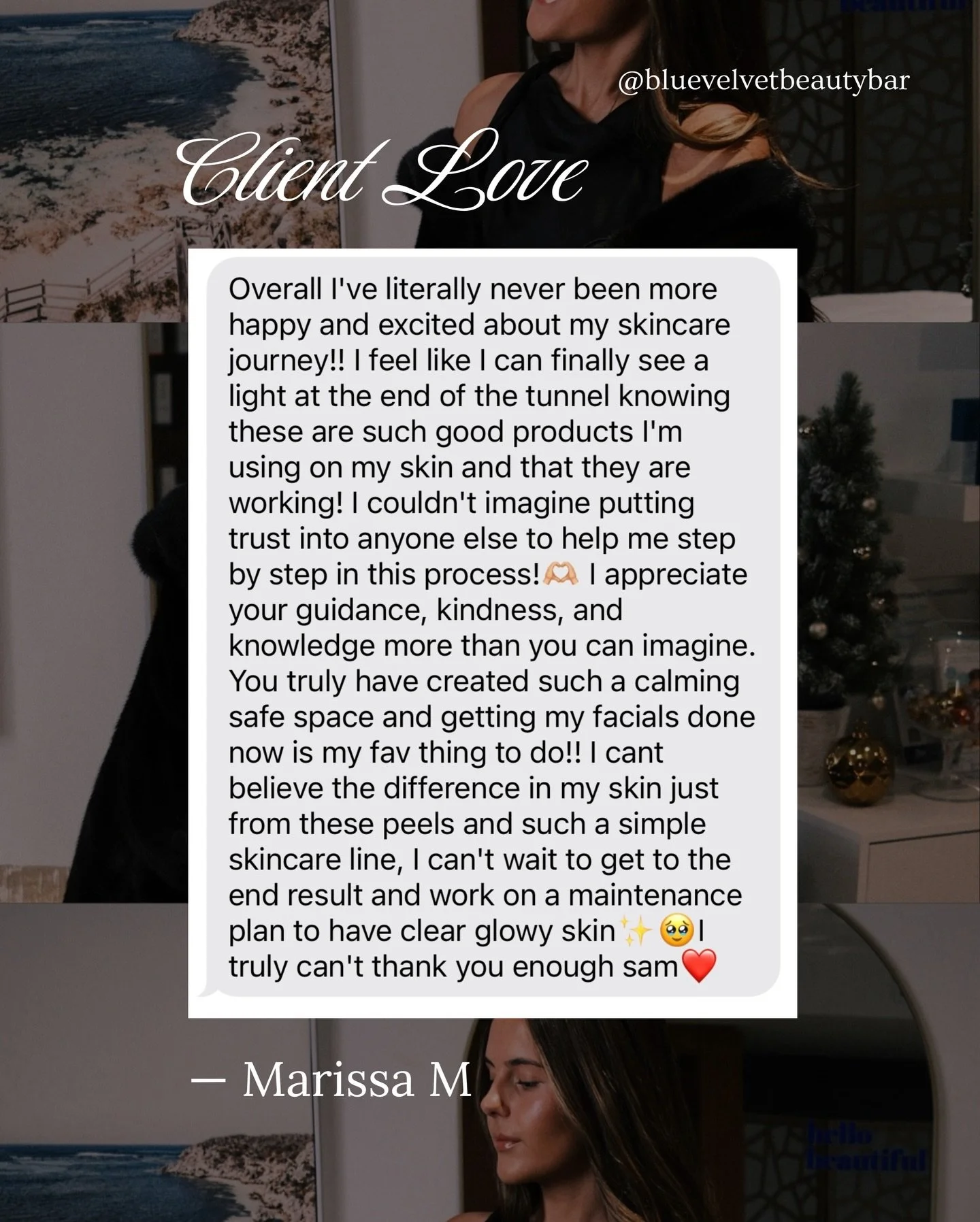 This is my why 🤍
Grateful beyond words to do what I love and to walk alongside you on your skin journey.💌🪽