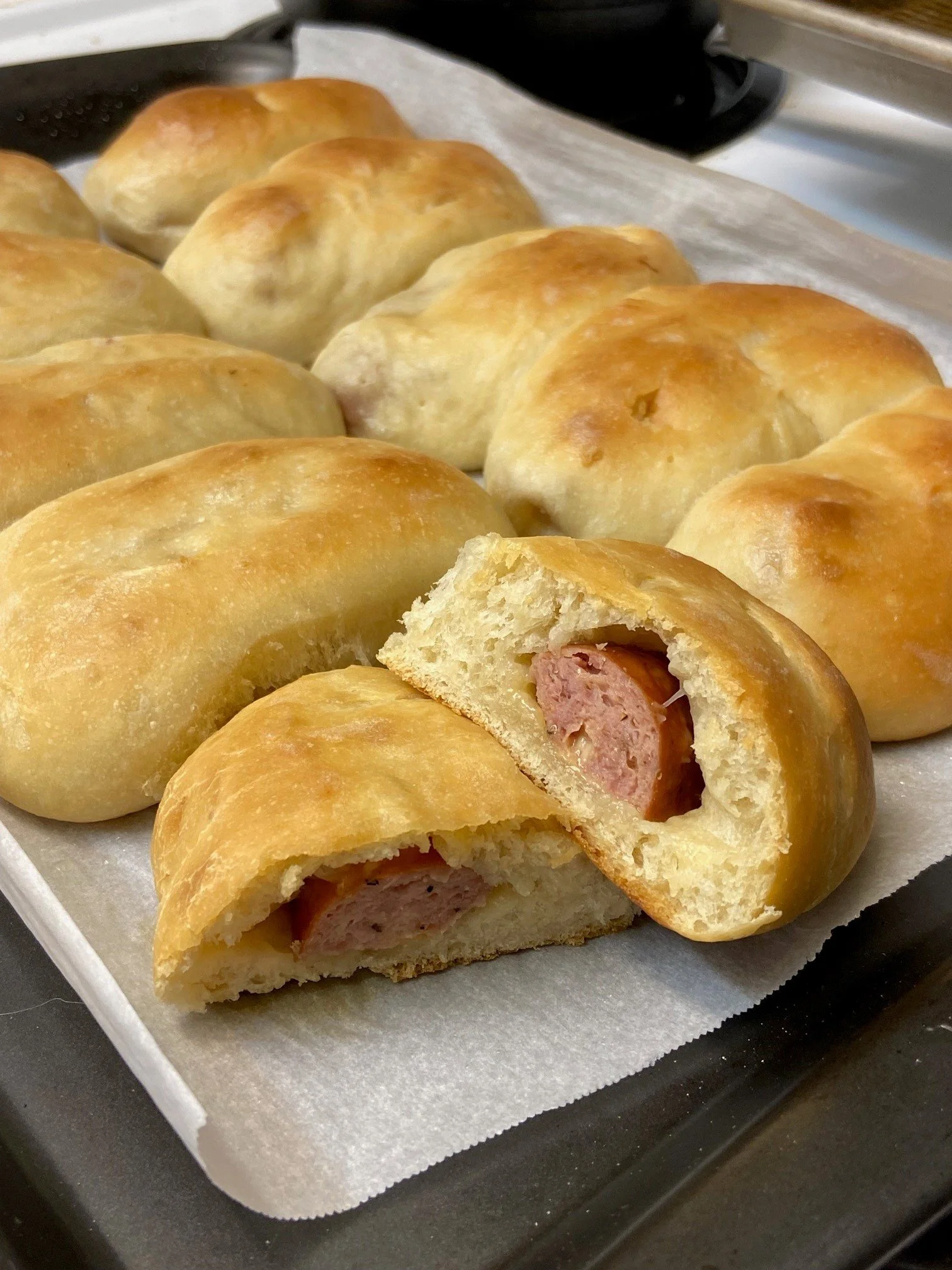 Savory and Sweet Sourdough Kolaches