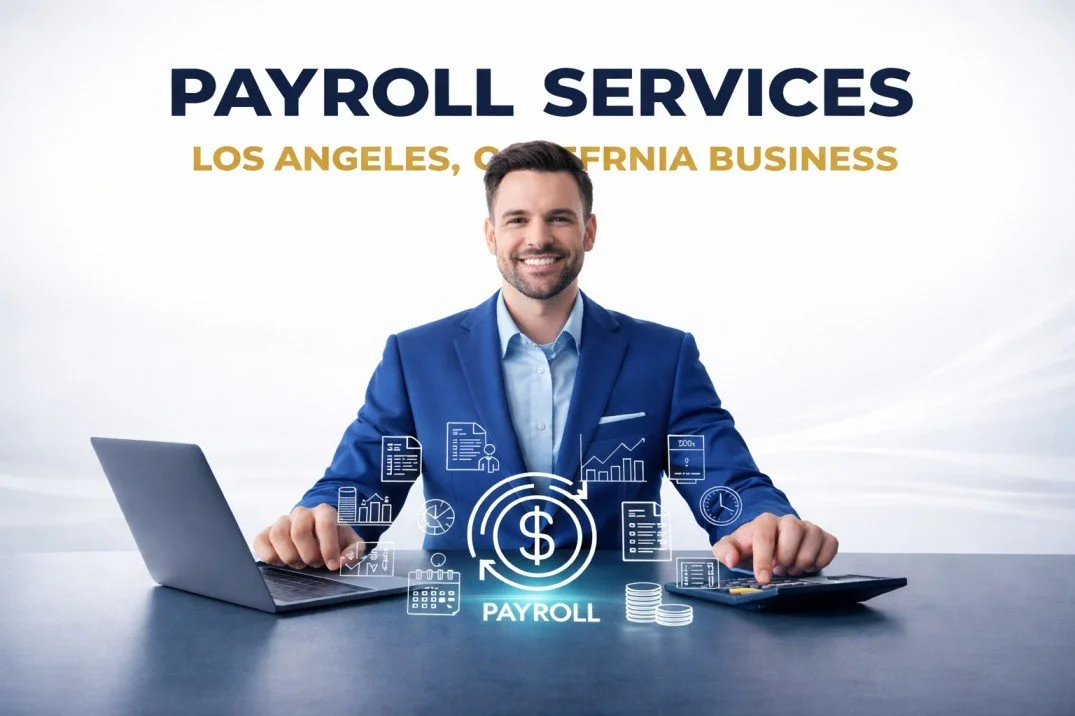 accountant providing payroll services Los Angeles California for small business payroll processing