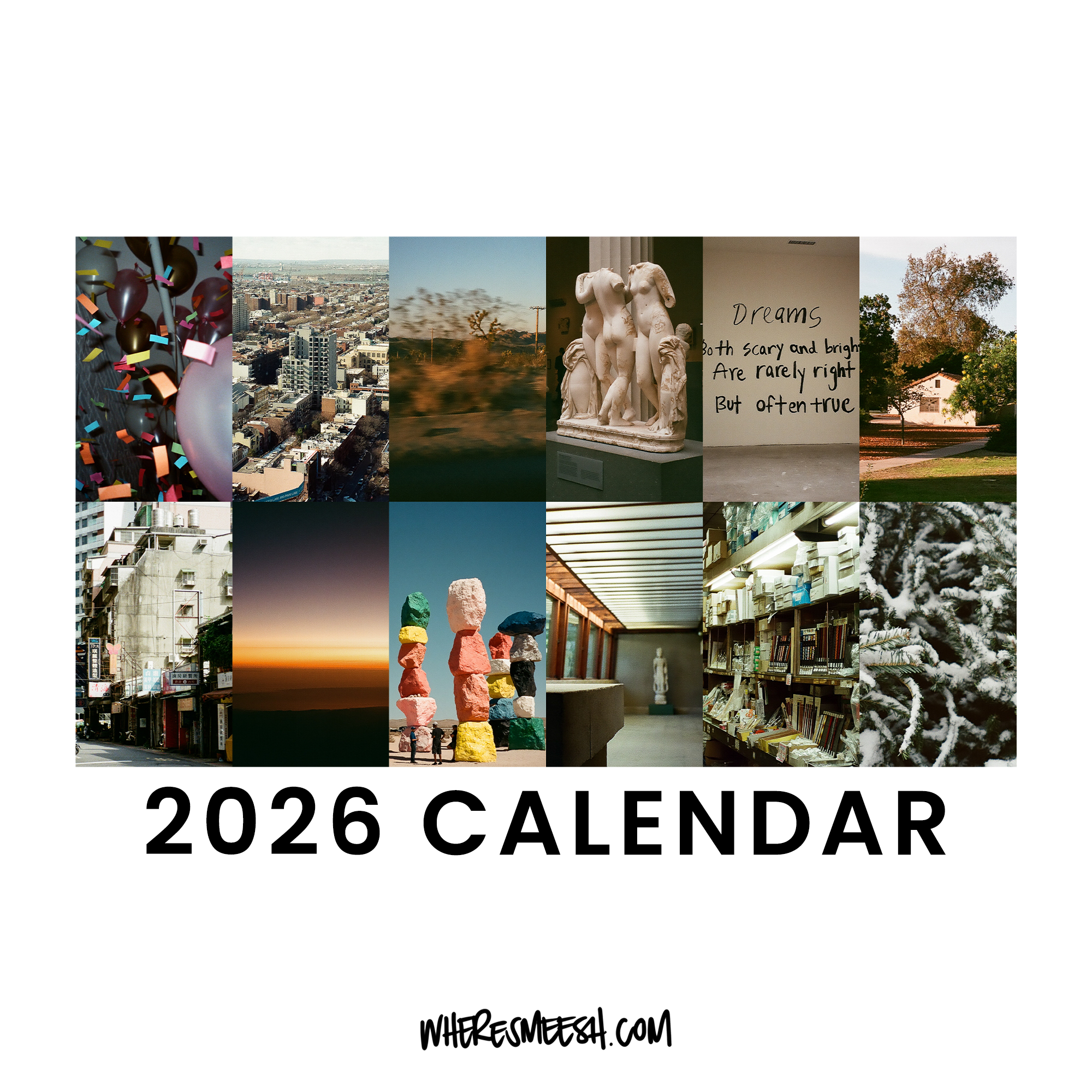 2026 CALENDAR CARDS