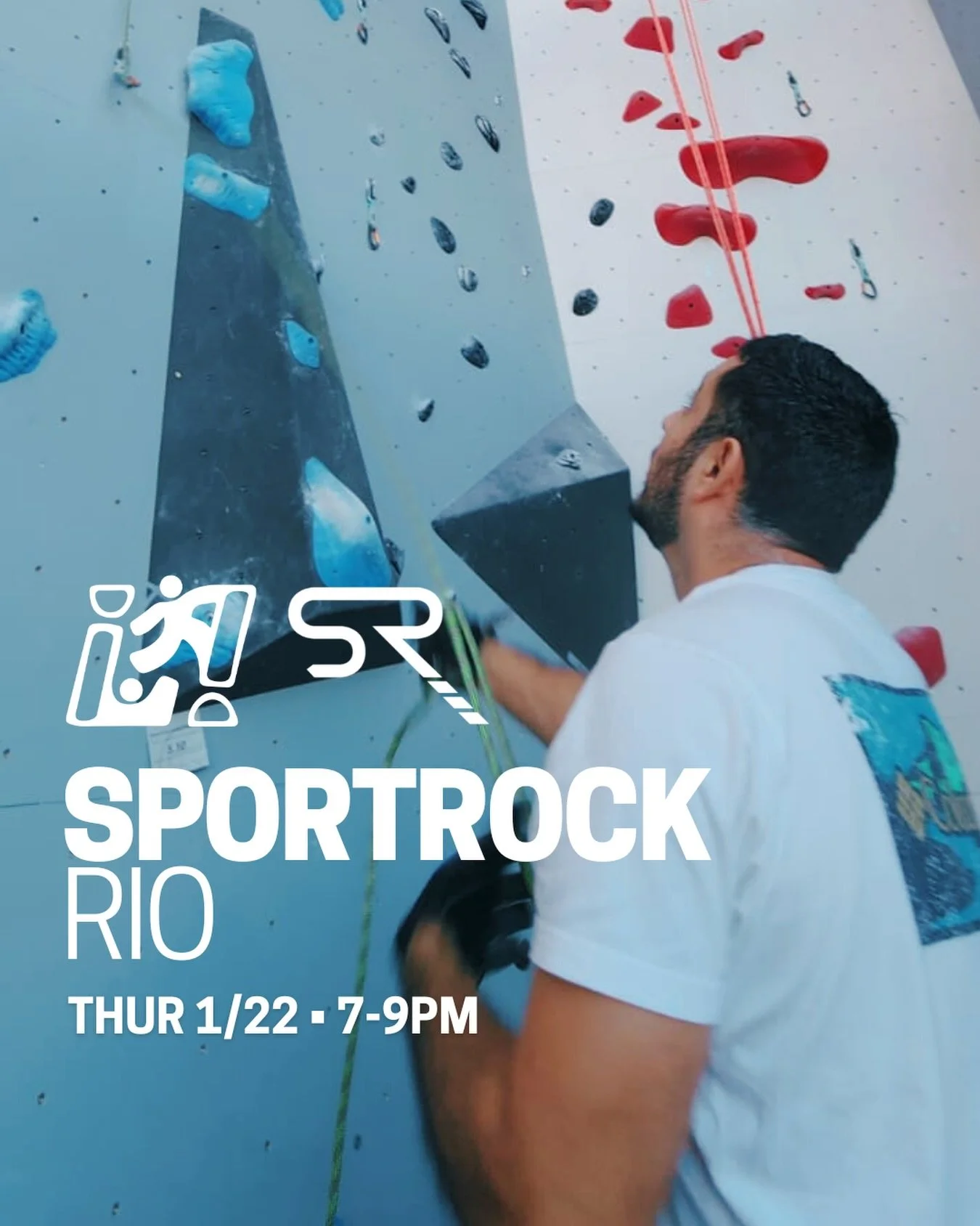 📌 &iexcl;Nos vemos at @sportrock Rio this Thursday at 7pm!

Free with membership. $15 day pass with rentals for non-members.

Details and RSVP en nuestra bio.