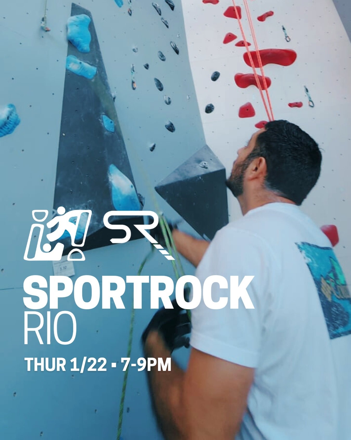 📌 &iexcl;Nos vemos at @sportrock Rio this Thursday at 7pm!

Free with membership. $15 day pass with rentals for non-members.

Details and RSVP en nuestra bio.