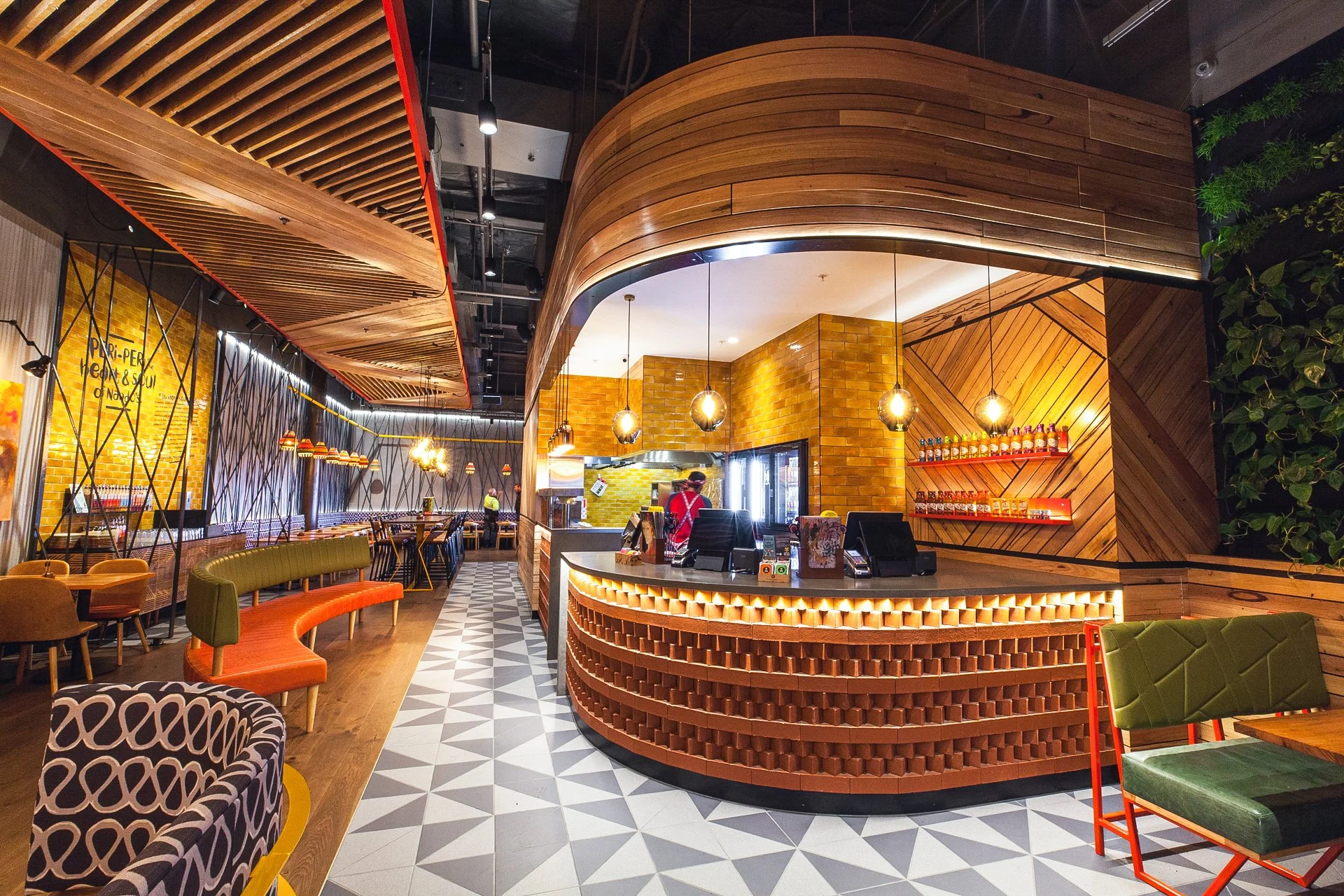 Nando's St Lukes — Cemac - NZ | Commercial Interiors | Commercial Fitout