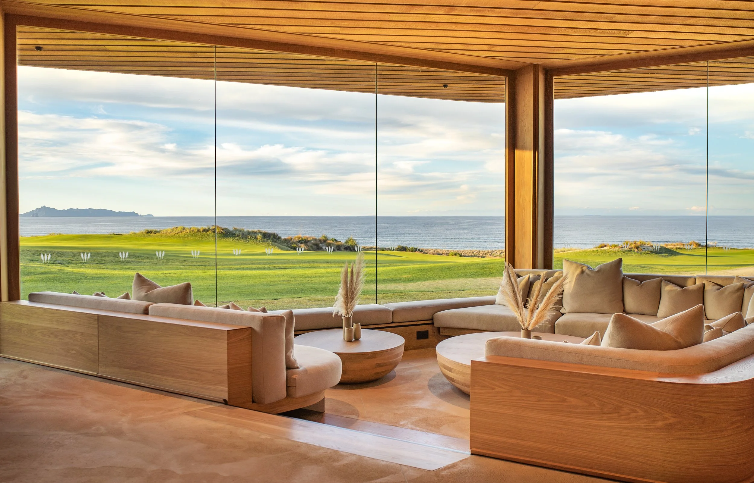 Relaxing couch area