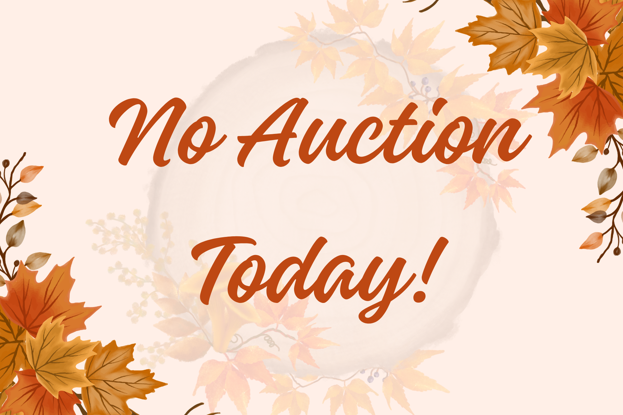 No Auction