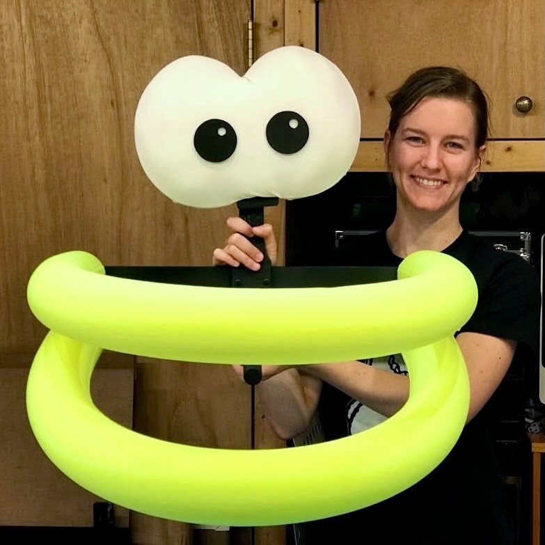 A smile is contagious, uplifting, and always in style. 😊

Share yours today&mdash;you never know whose day you&rsquo;ll brighten! 💛

#OneWay2 #smile #puppet #puppetry #blacklight