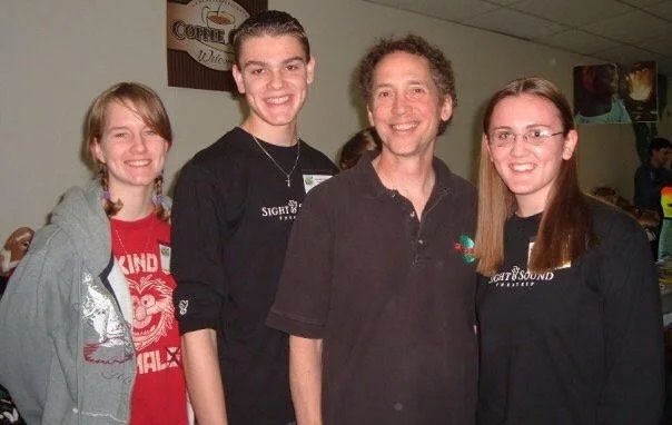 A blast from the past&hellip; 📸

Here&rsquo;s Amanda, Kristofer, and Kristyn with Mark Bradford back in 2008 at a One Way Street conference.

Mark Bradford was the parody songwriter&mdash;and often the singer&mdash;behind the Righteous Pop Music (RP