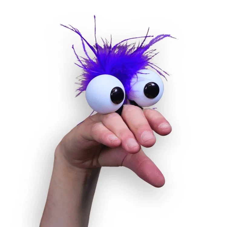 WHERE IS YOUR PUPPET LOOKING? 👀

Want a simple puppetry tip that can make a HUGE difference?

Your puppet should always be looking somewhere&mdash;and there should be a reason why!

Crazy idea, huh? 😂

Talking to someone in the audience? Look at th