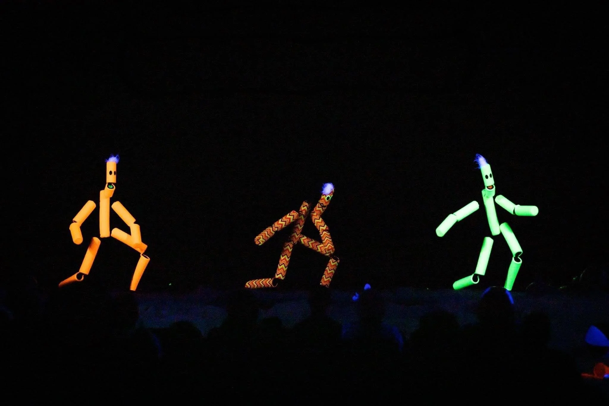 Here&rsquo;s to a great weekend filled with joy, laughter, and maybe a little dancing under the black lights! 😉😁✨

&ldquo;Give thanks to the Lord, for He is good; His love endures forever.&rdquo; &mdash; Psalm 107:1 🙏💜

#OneWay2 #puppet #blacklig