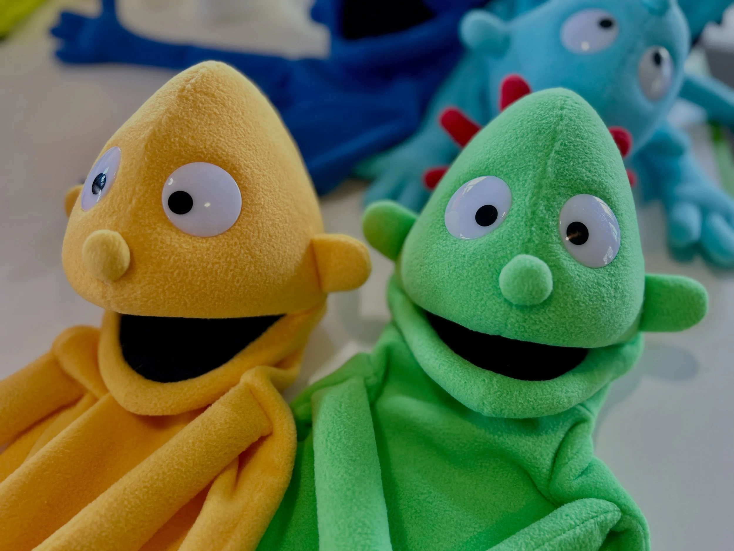 Puppets in progress&hellip; little characters, big personalities! 😃

#OneWay2 #puppet #puppetry #puppetbuilding #puppetbuilder