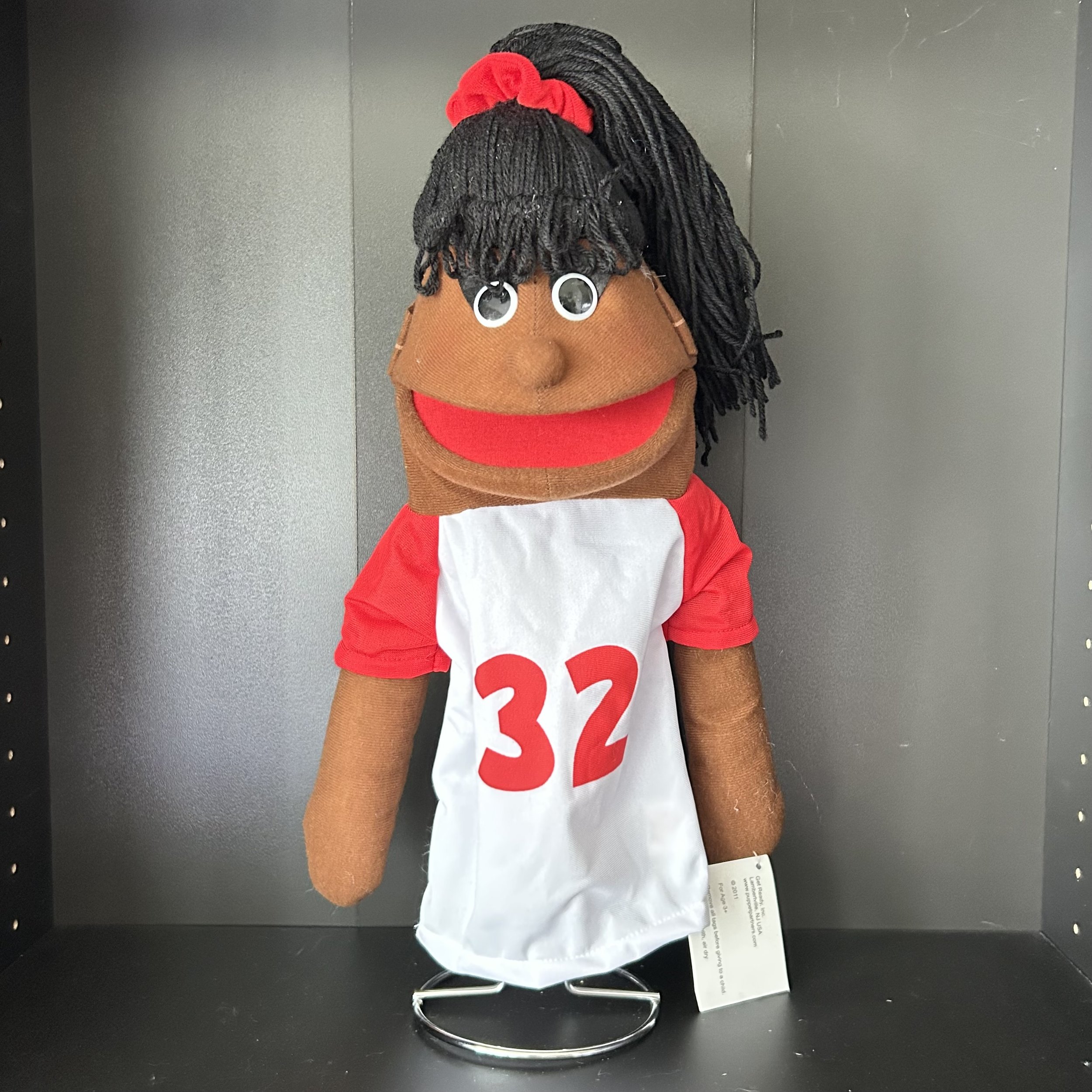 Sports Girl Puppet (Black)