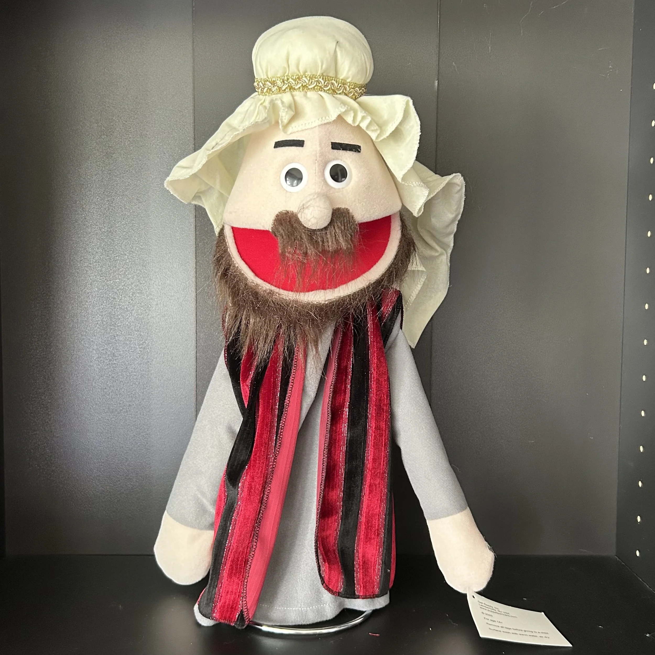 Bible Rich Man Puppet (Brown Hair)