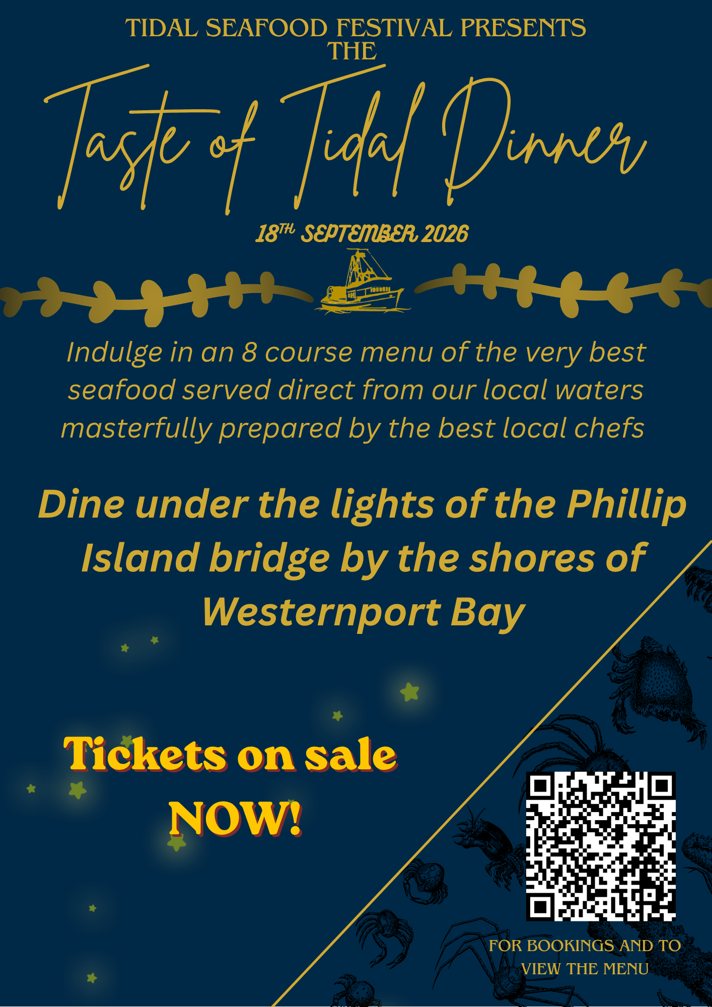 Indulge in a taste of the very best seafood served direct from our local waters masterfully prepared by the best local chefs.png
