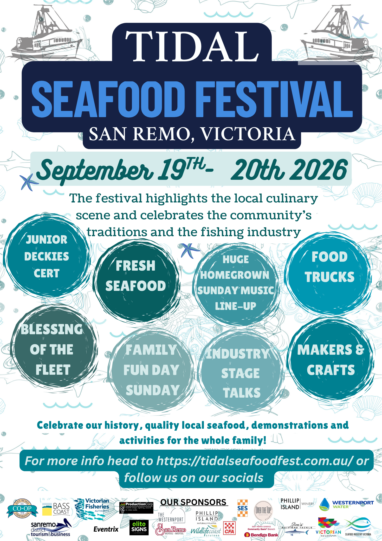 Dfc Program 2026 Program — TIDAL Seafood Festival, San Remo
