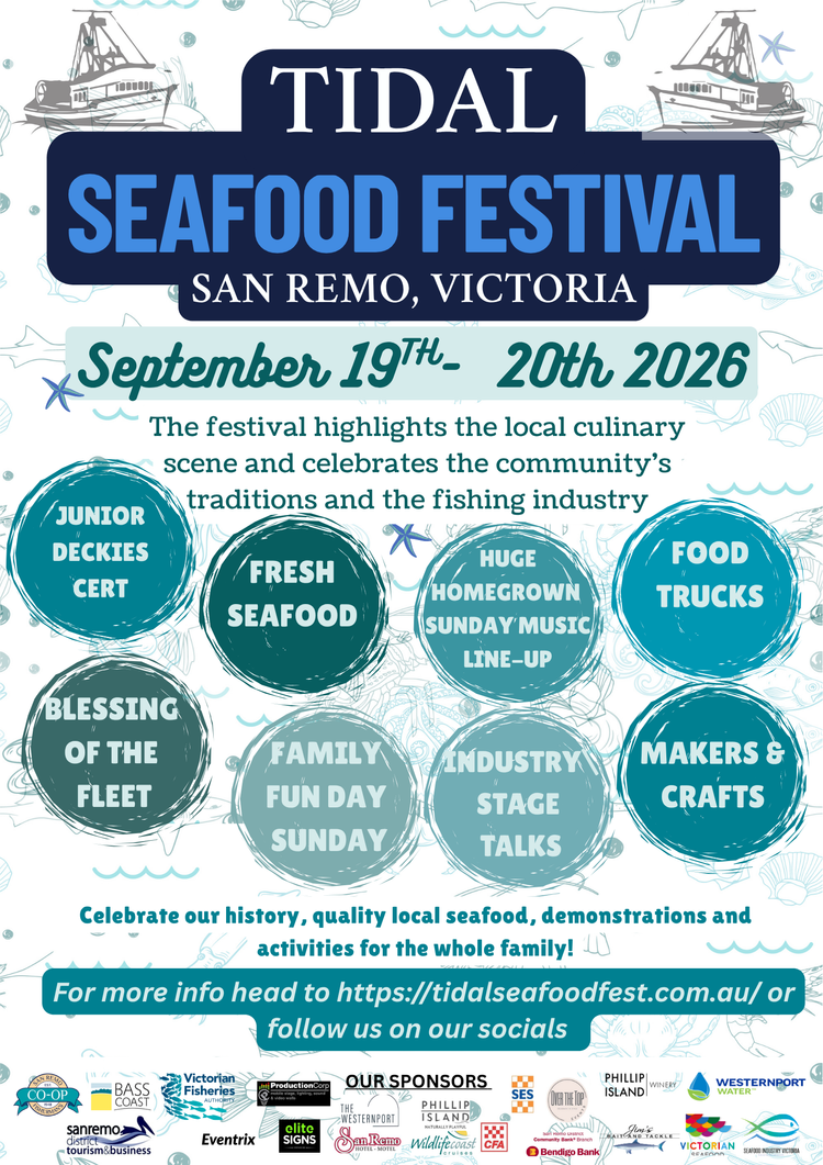 2026 Program — TIDAL Seafood Festival, San Remo