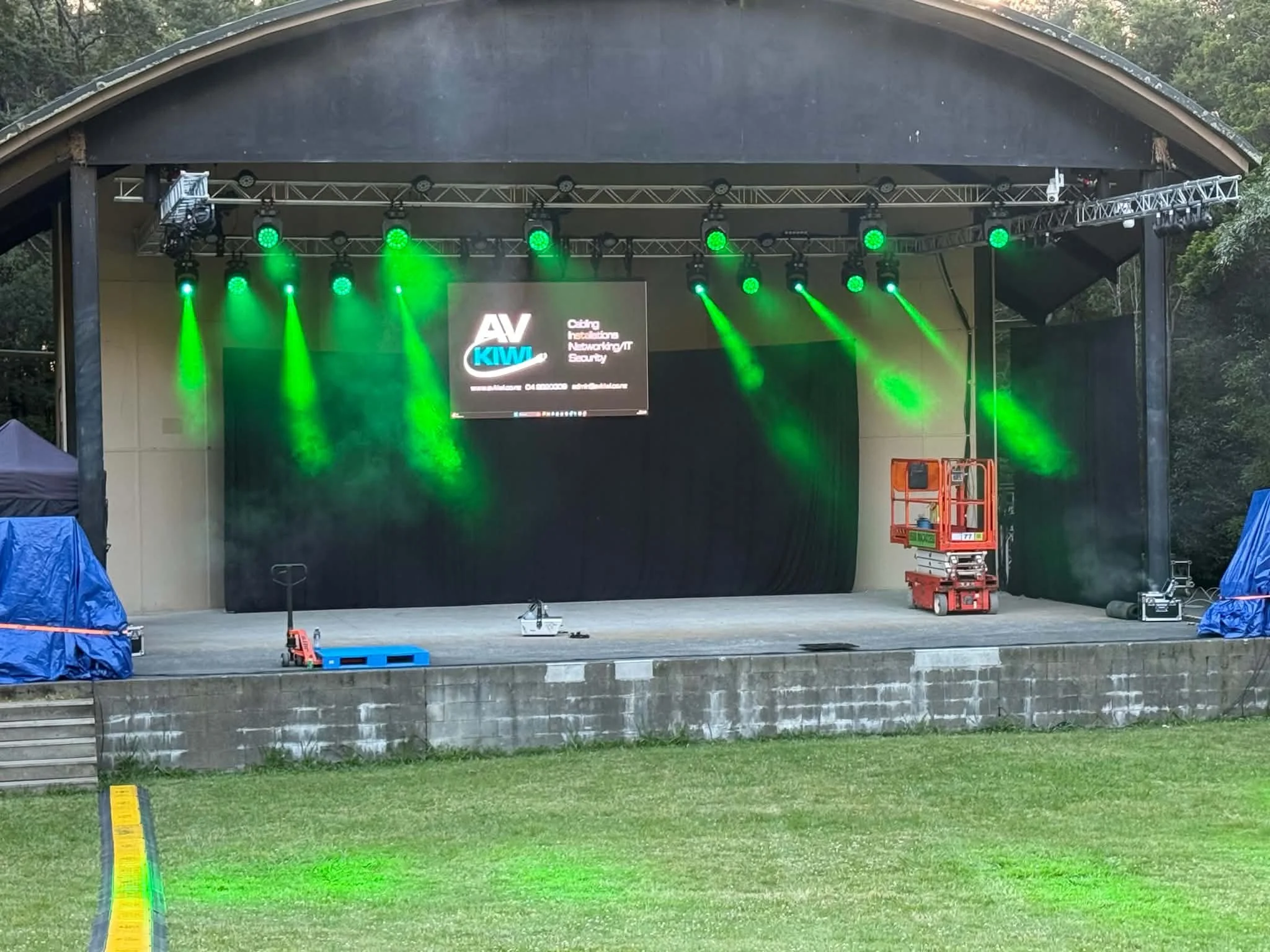 Carols in the Park - Event Sound, Lighting &amp; LED Screen Solutions