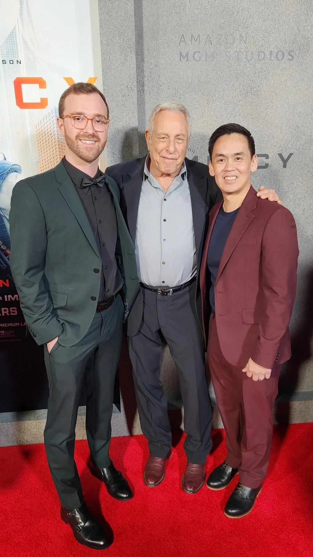 MERCY NYC Premiere - Producer Charles Roven / Co-Editor Austin Keeling