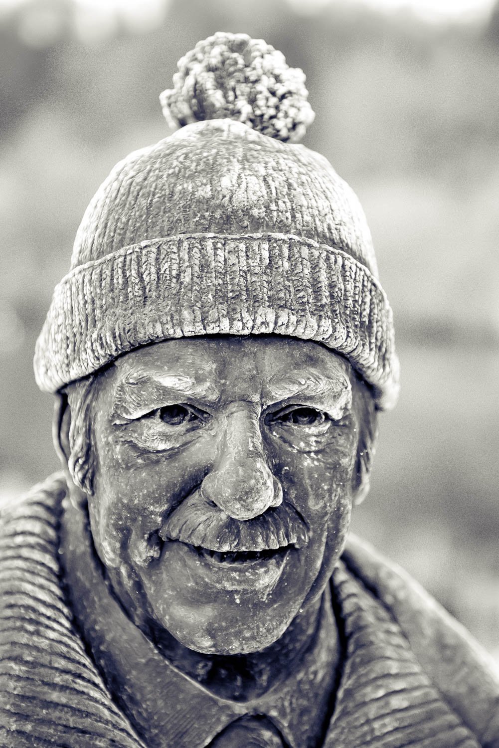 Tom Weir Statue, Balmaha, Loch Lomond