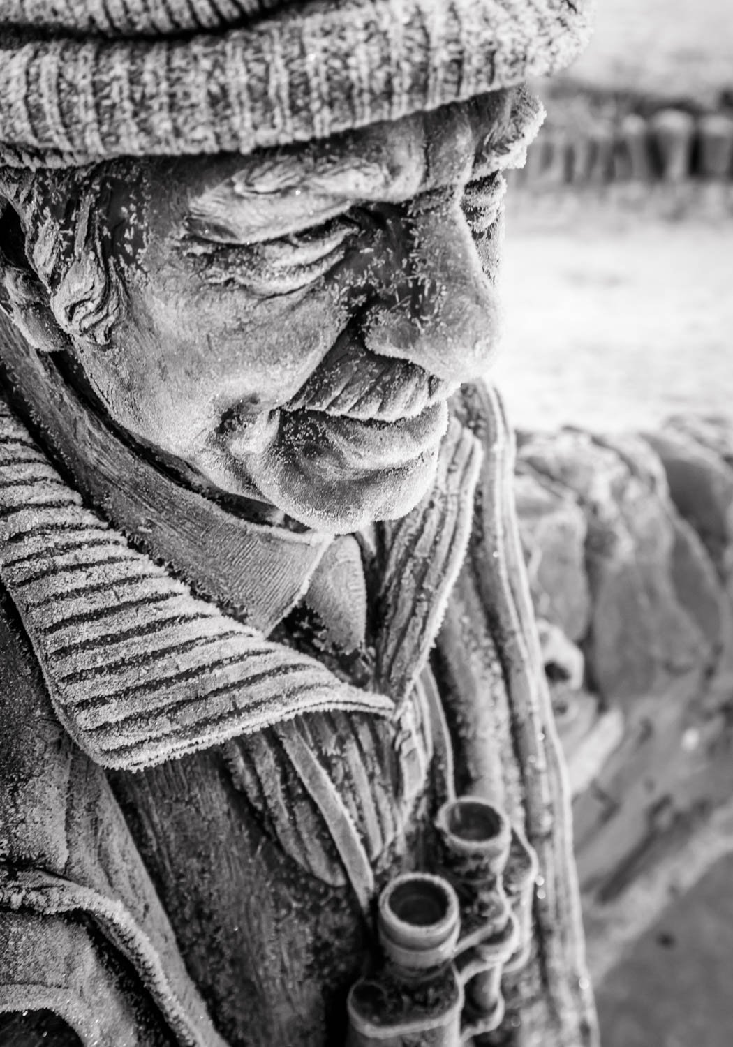 Tom Weir Statue, Balmaha, Loch Lomond