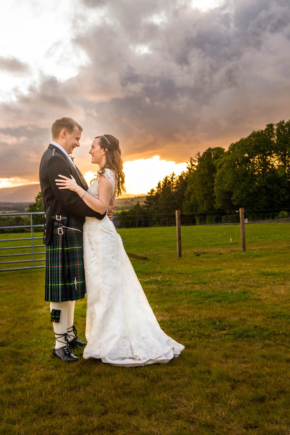 Wedding at Killearn Village Hall, Stirlingshire