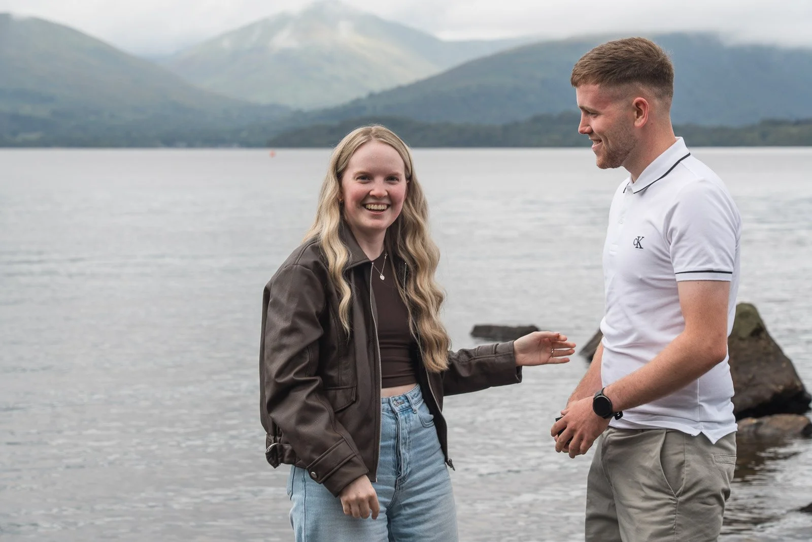 Proposal at Milarrochy Bay, Loch Lomond