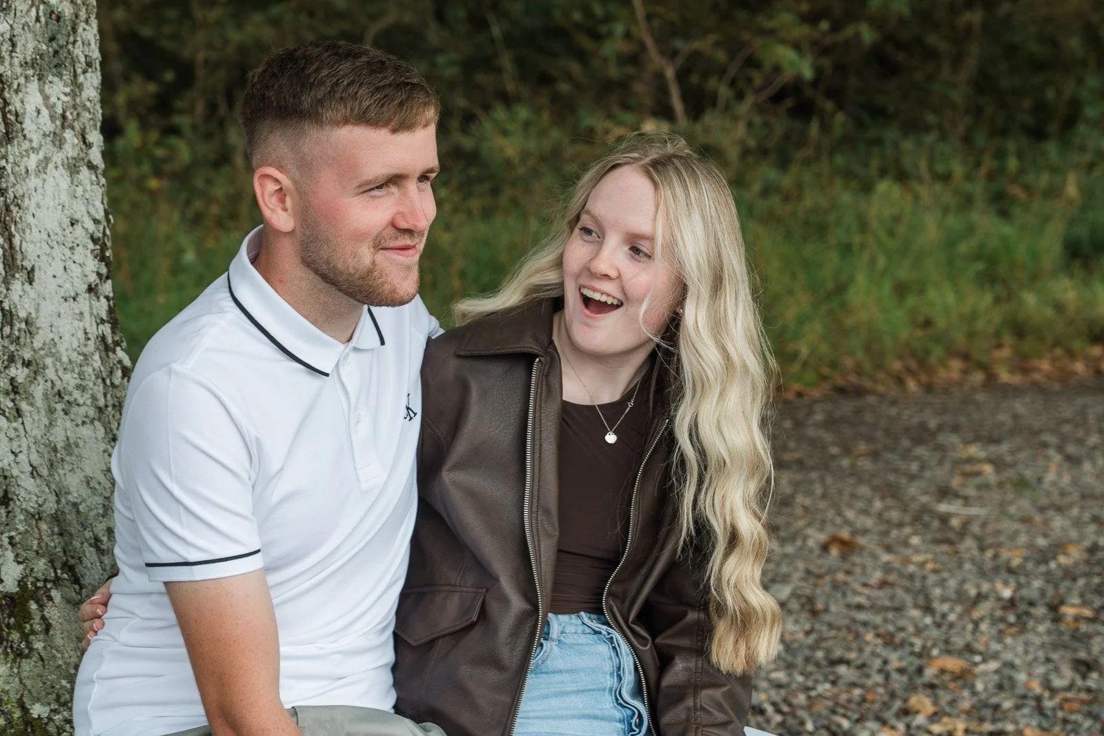 Loch Lomond engagement photo shoot