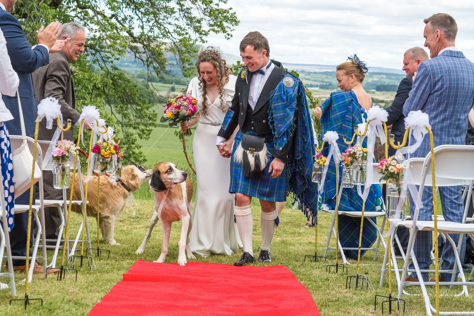 Let your dogs be part of your Scottish wedding