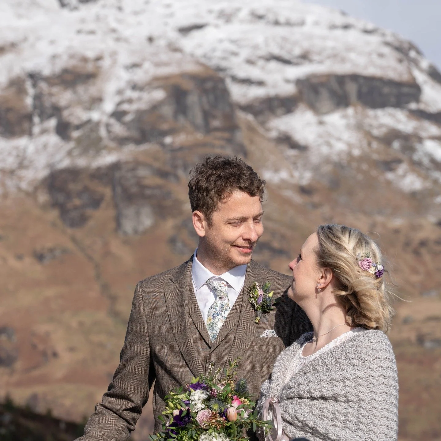 Flashback to an intimate elopement wedding at Stronachlachar, on Loch Katrine, a few winters ago. Besides the couple, there was just the humanist and me, and I was delighted to be a witness. Whatever the size of your wedding, do get in touch to discu