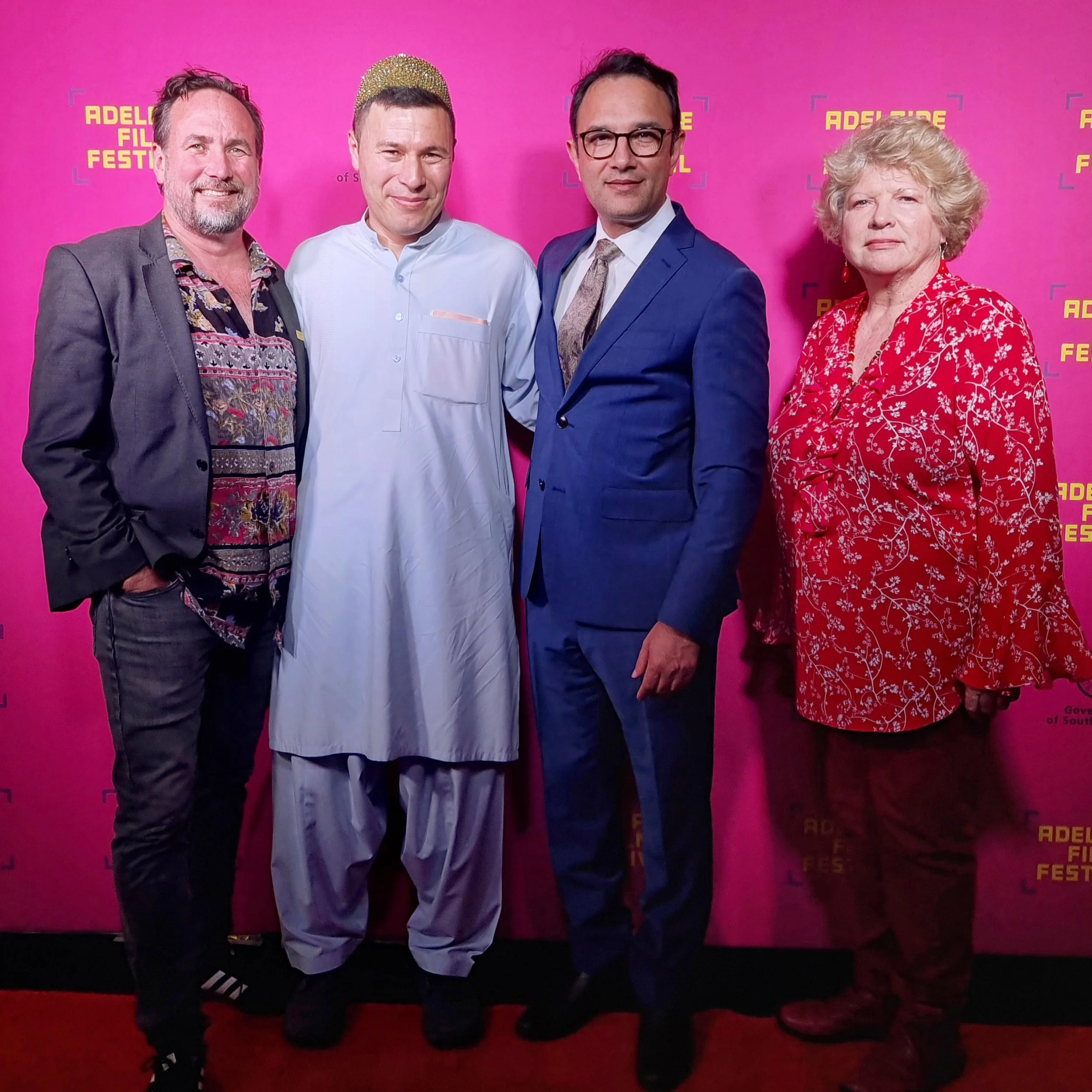 Jolyon Hoff, Muzafar Ali, His Excellency Wahidullah Waissi, Dr. Pamela Rajkowski OAM_Credit Adelaide Film Festival.jpg
