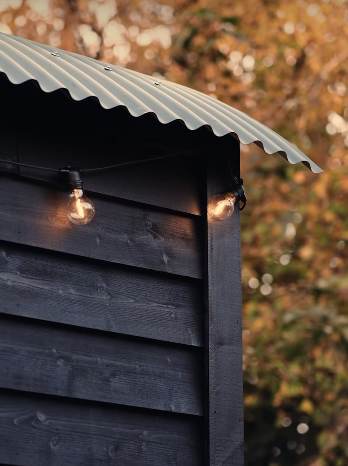 black shepherds hut