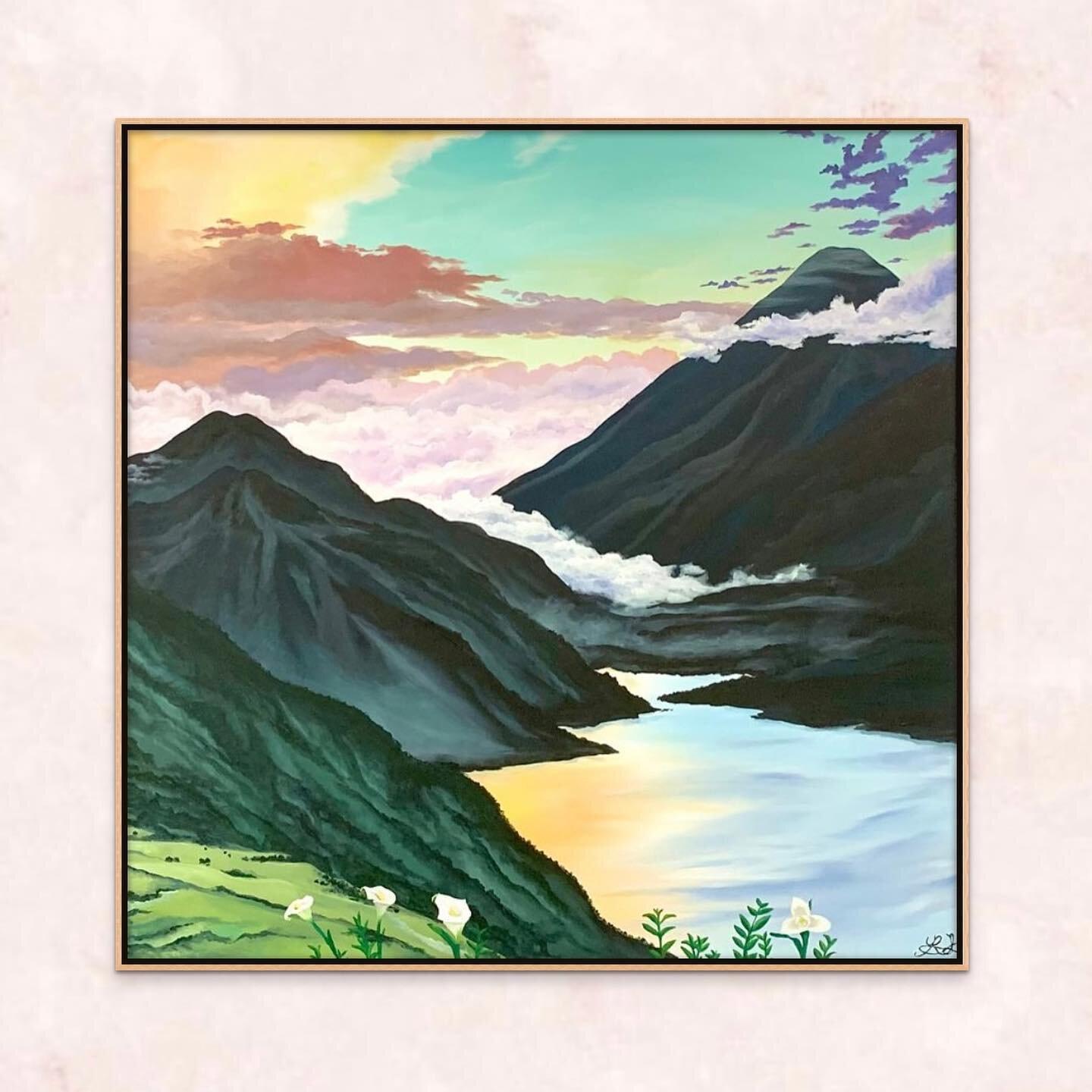 🌄 Sold | 2021 🌄

Custom scene of the beautiful bay of Lake Atitlan, Guatemala