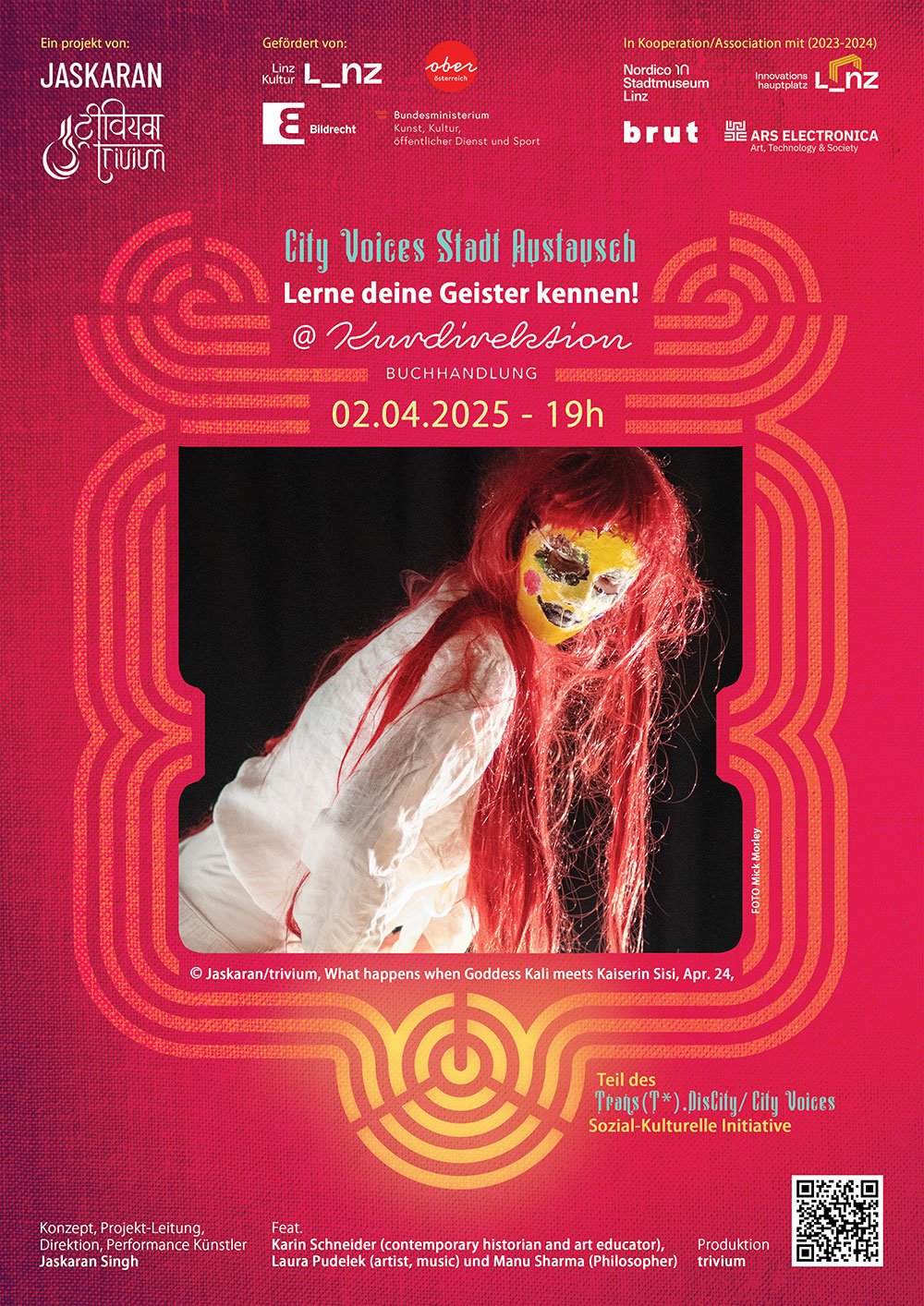 City Voices Stadt Austausch Project: Lerne deine Geister kennen!