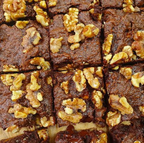 Sweet Potato And Walnut Brownies