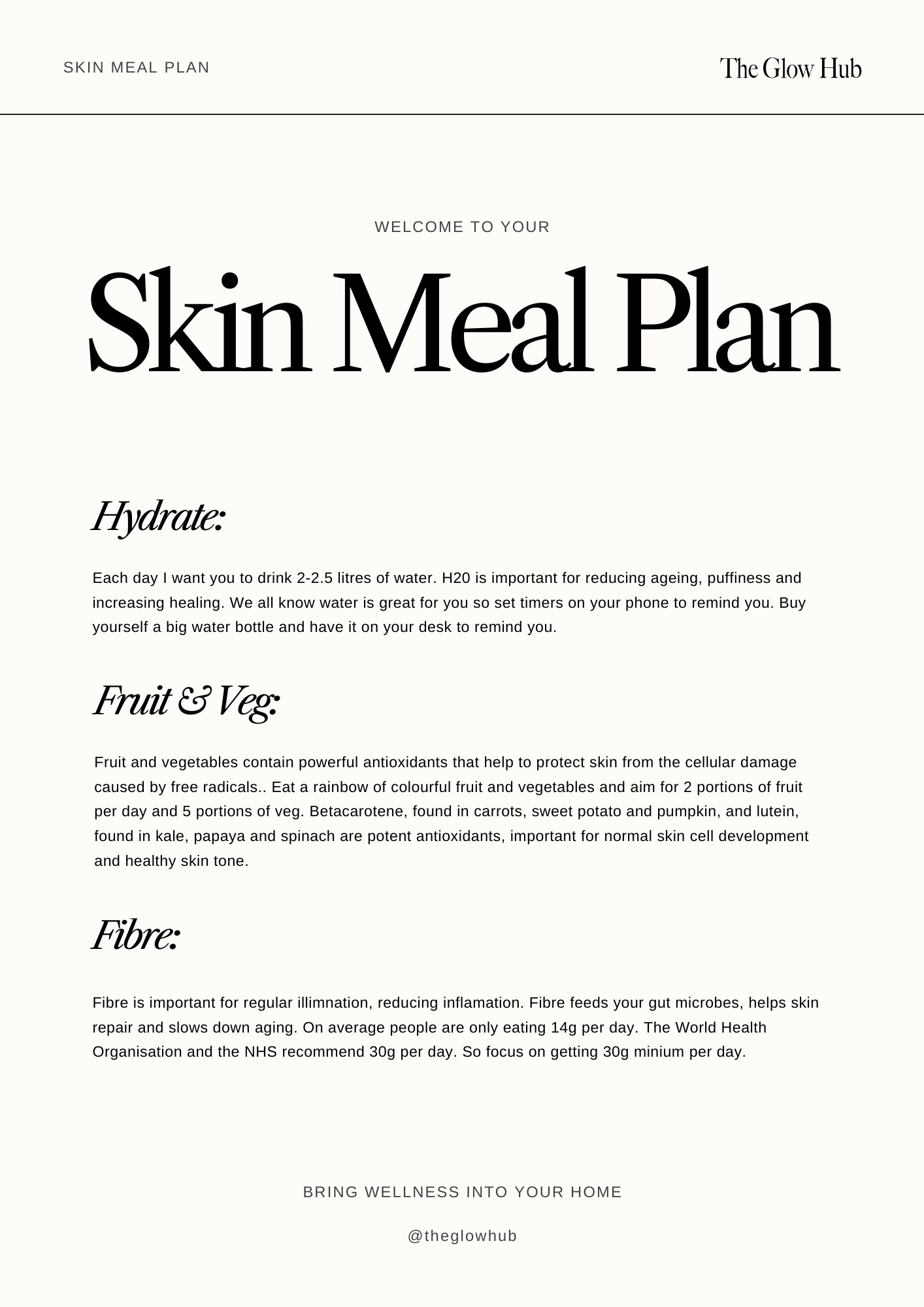 THE GLOW SPACE — Madeleine Shaw