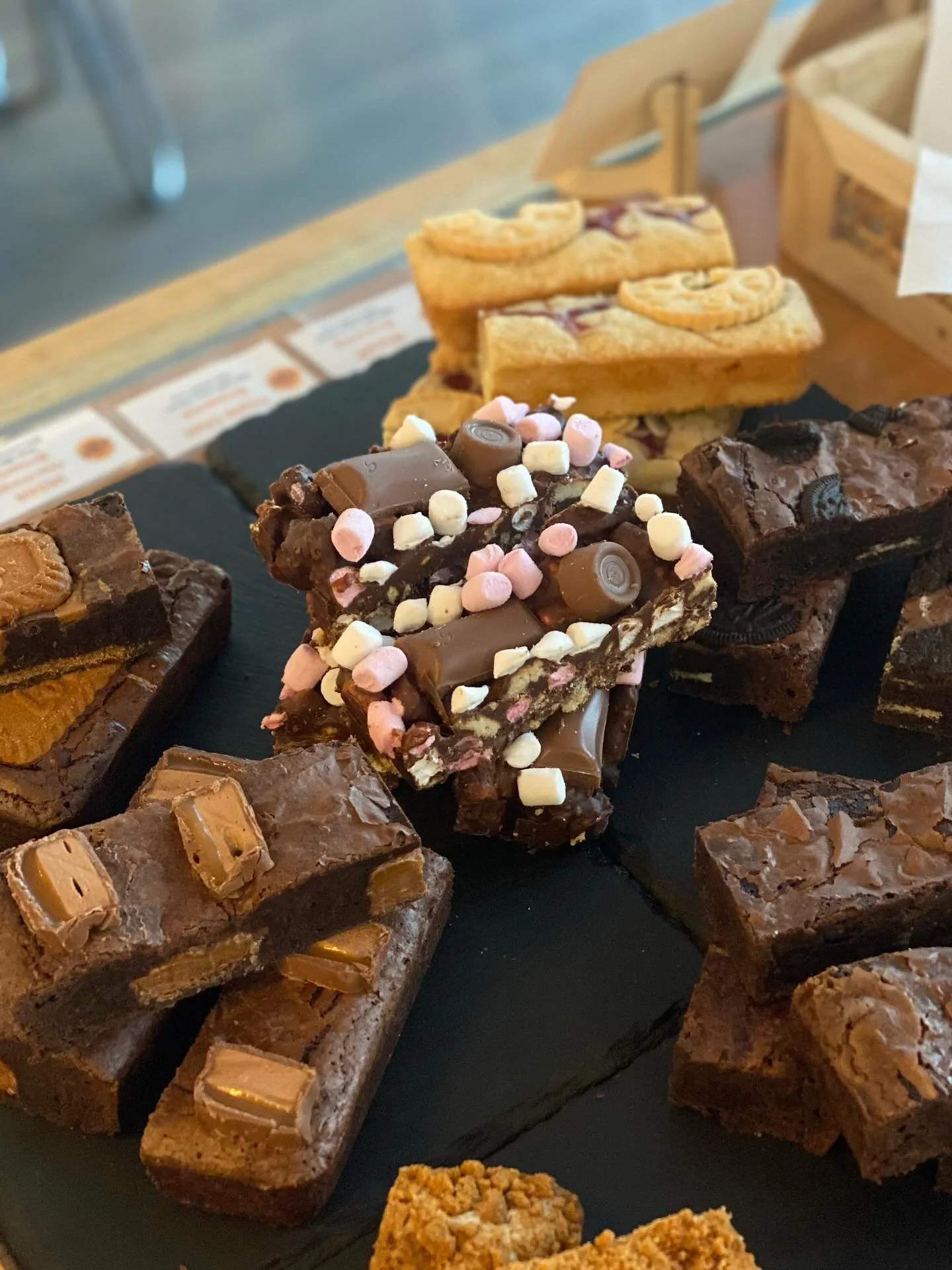 Rocky road brownies