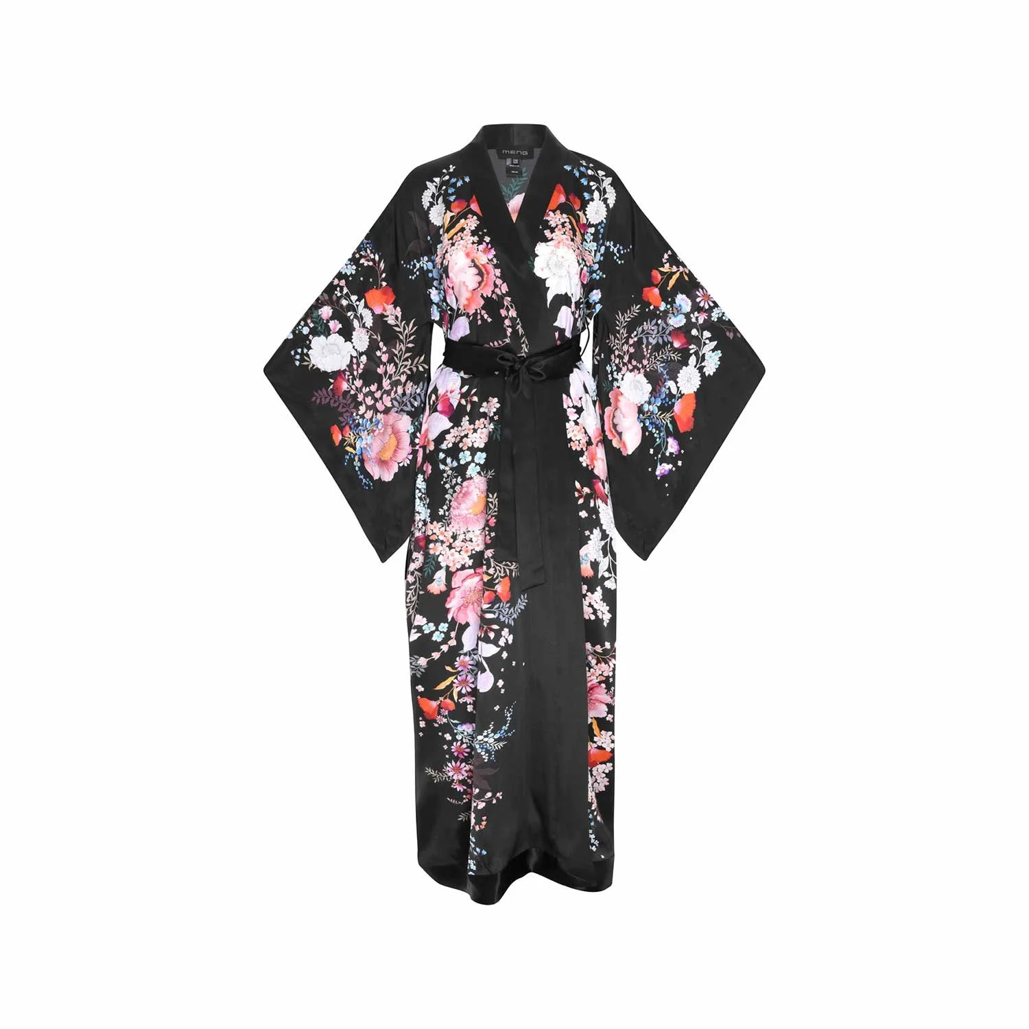 Ivory Pearl Princess Jasmine satin kimono two-piece set