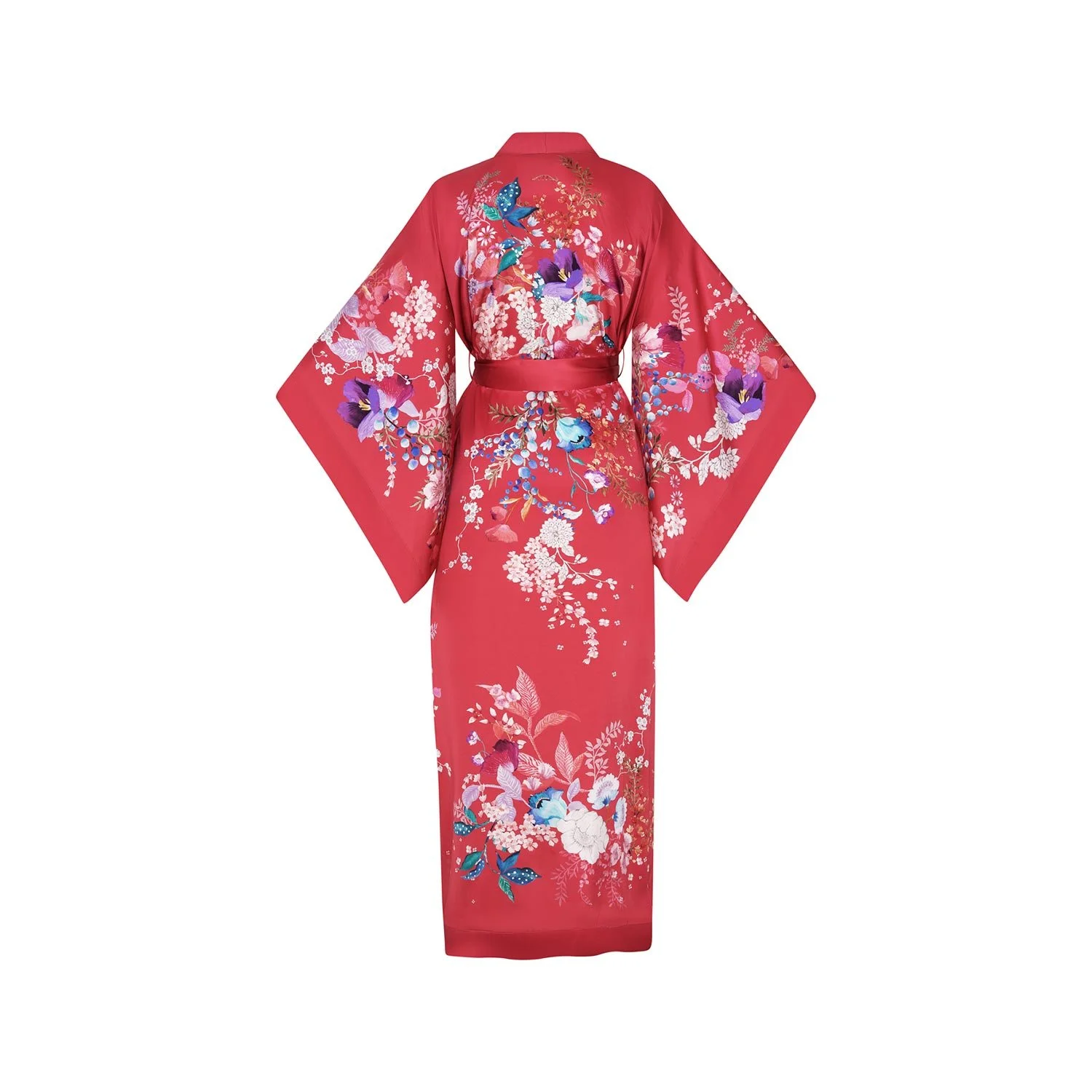 Sakura Kimono Onesie in Organic Muslin - Pink main image 0