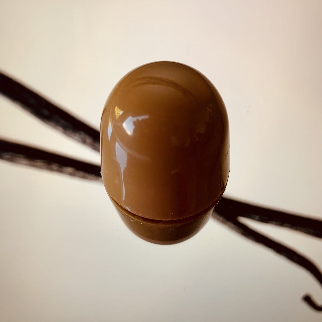 Ever tried blonde chocolate? 
Cooked low &amp; slow to caramelise the sugars &amp; milk, giving a warm, oatmeal blonde colour.
Unlike Caramac, ours does contain cocoa. And we don't use palm oil.
This creamy, silky white chocolate has notes of butters