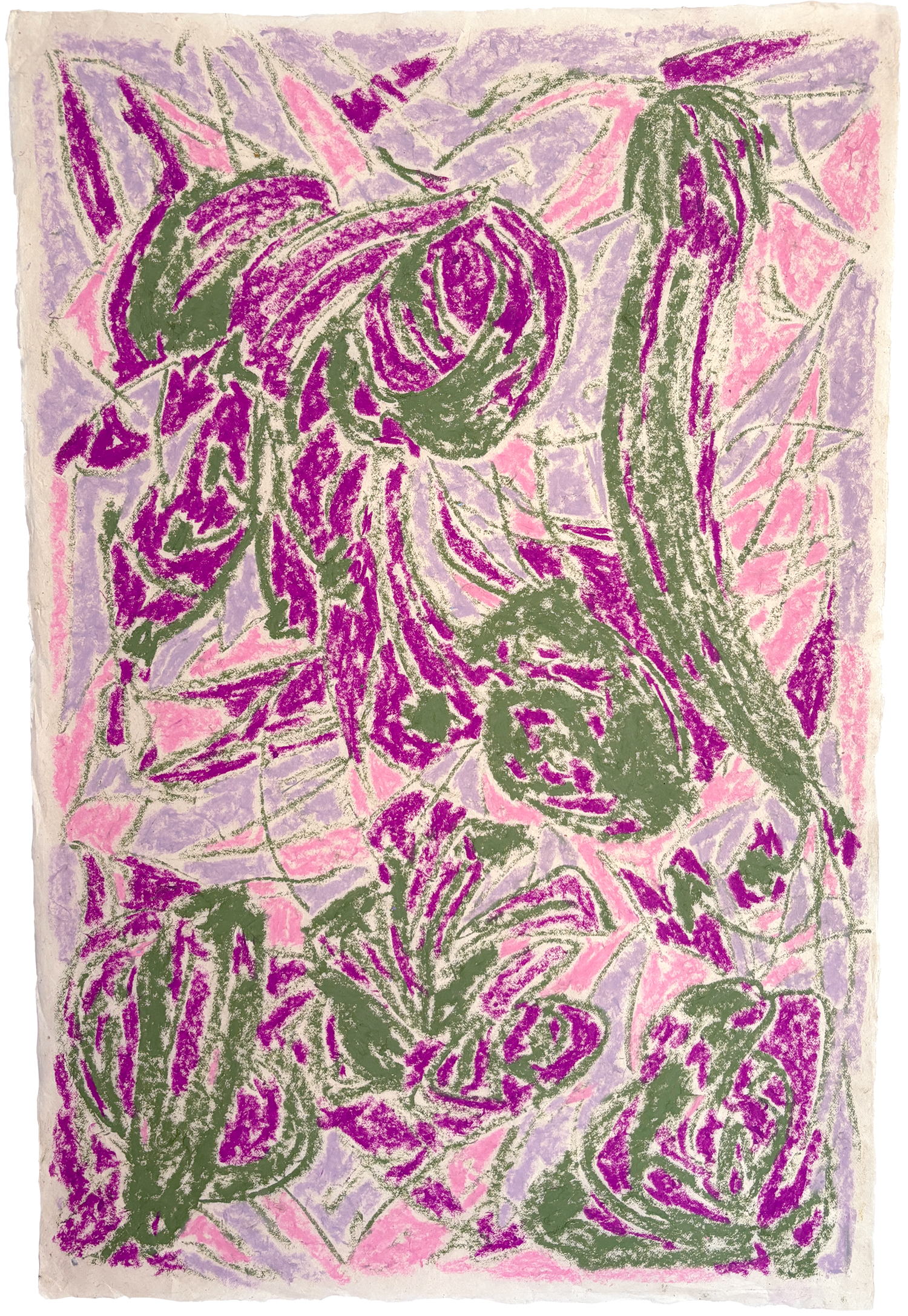 Oil pastel on paper, 51,5 x 75cm, 2025 (DRAWING)