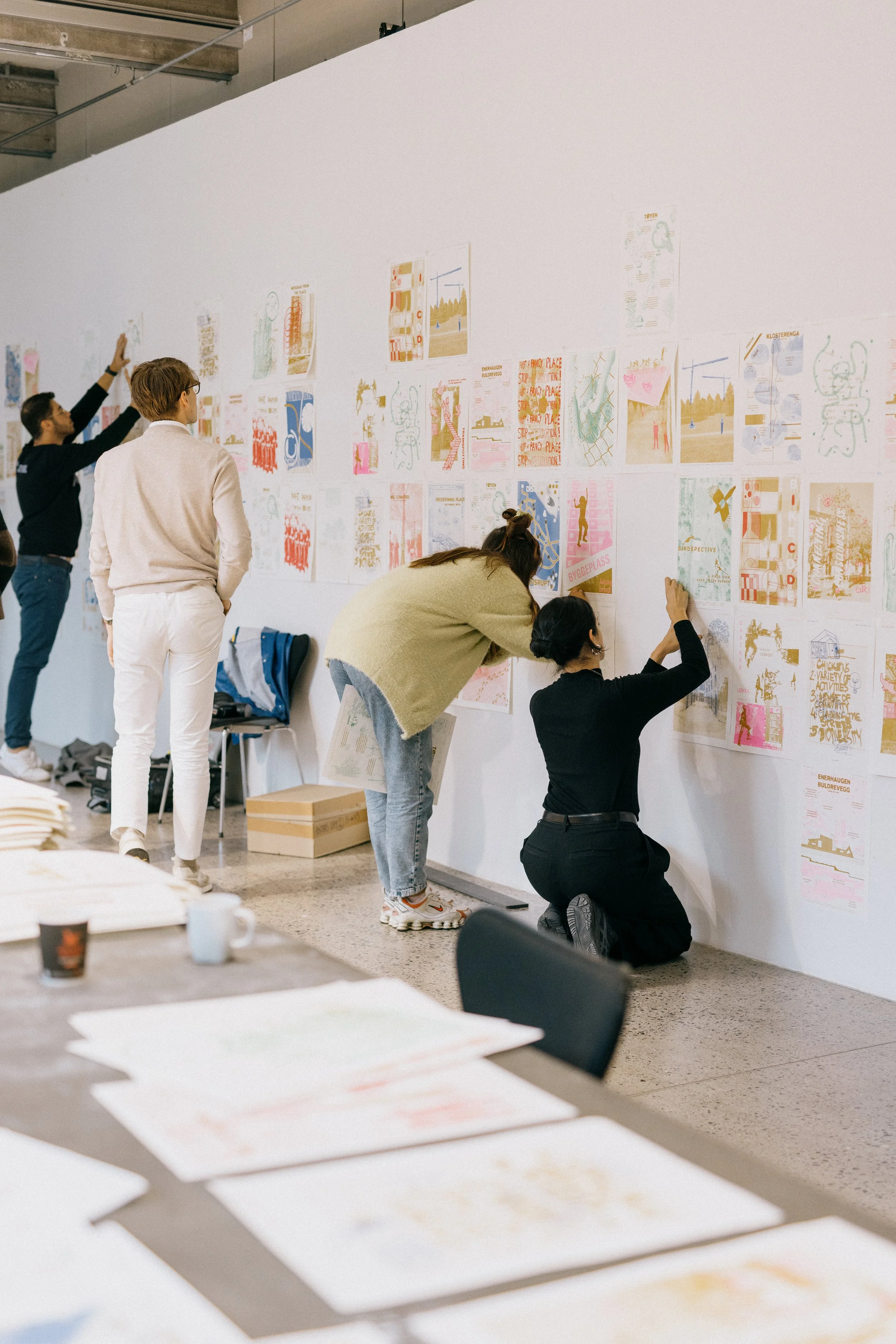 Riso propaganda, OAT Academy, with Benjamin Hickethier, Oslo school of architecture, 2022, (WORKSHOP, EXHIBITION)